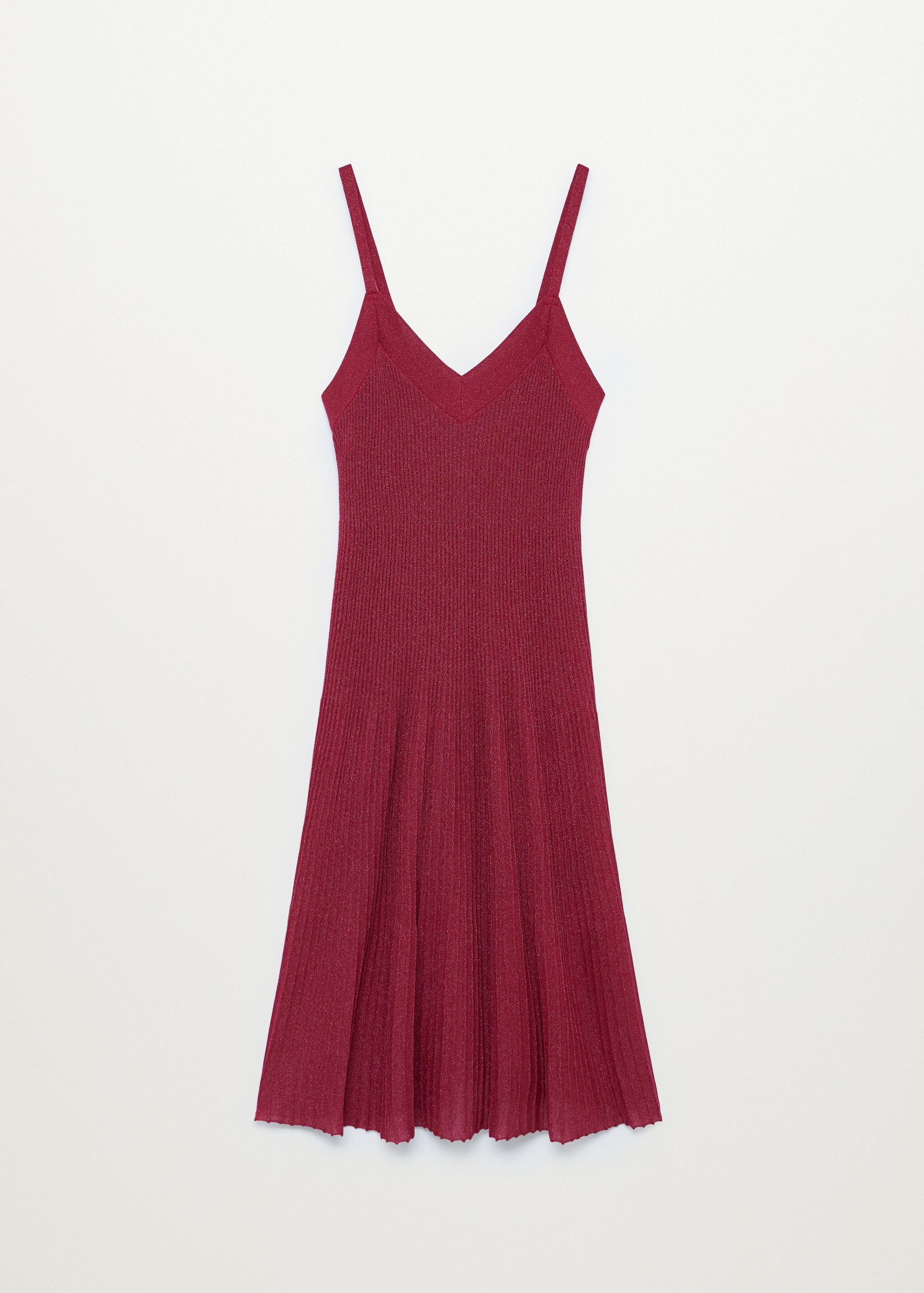 Vestido plisado lurex - Artículo sin modelo