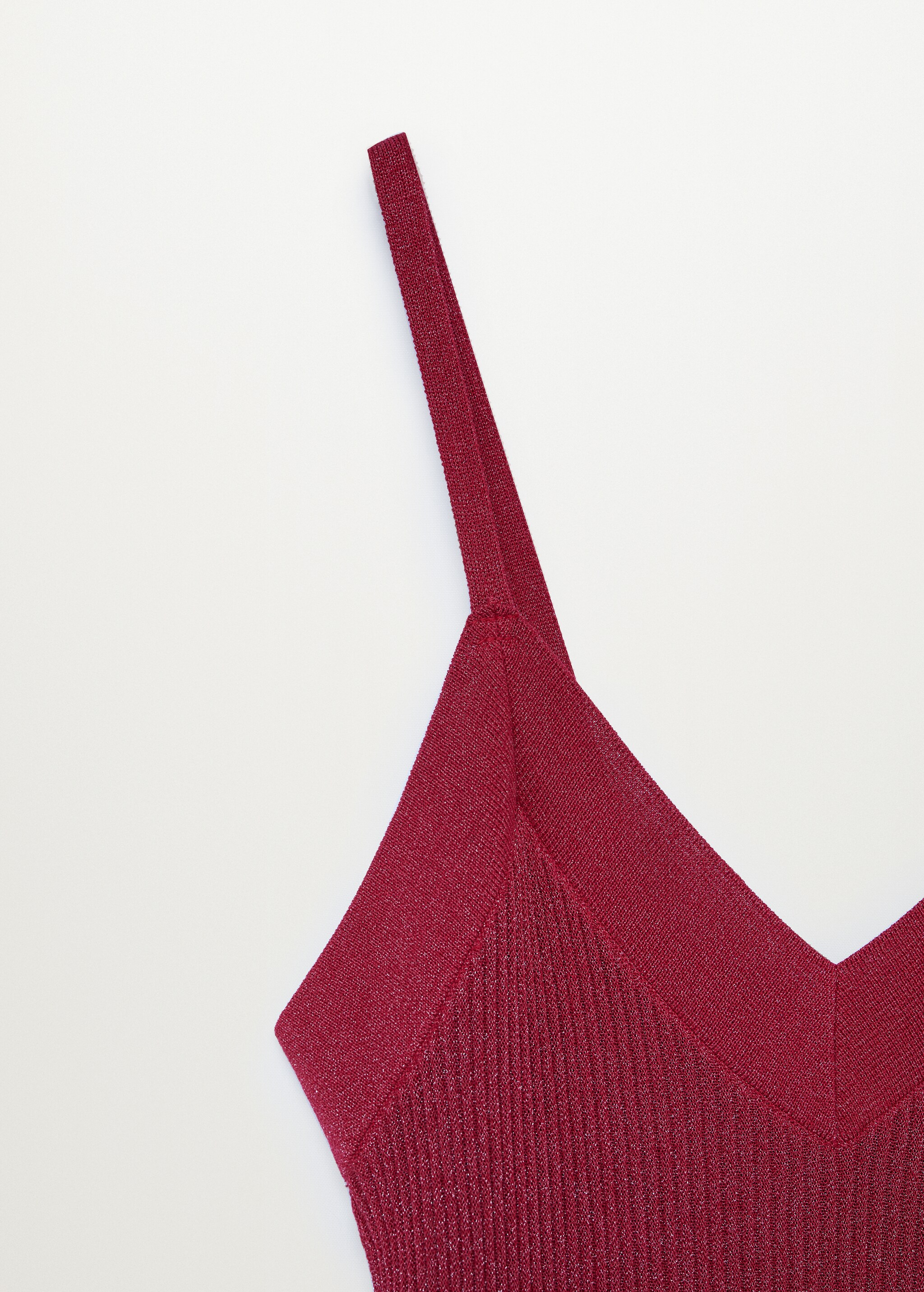 Vestido plisado lurex - Detalle del artículo 8