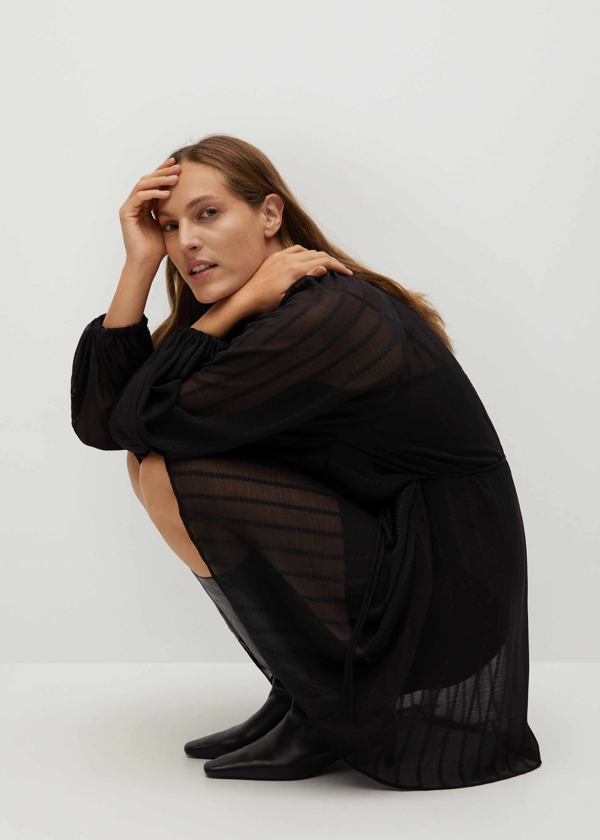 Robe manches bouffantes - Détail de l'article 1
