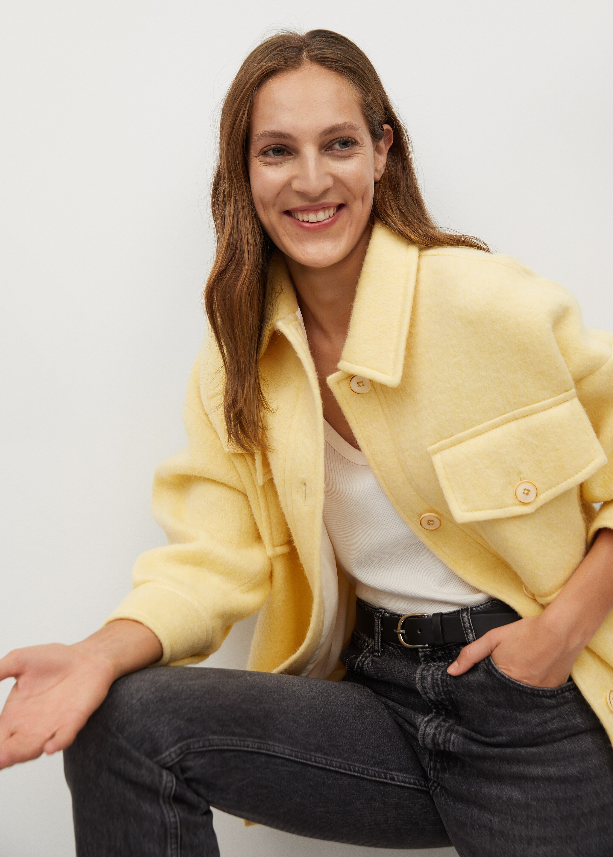 Chaqueta punto oversize - Detalle del artículo 3