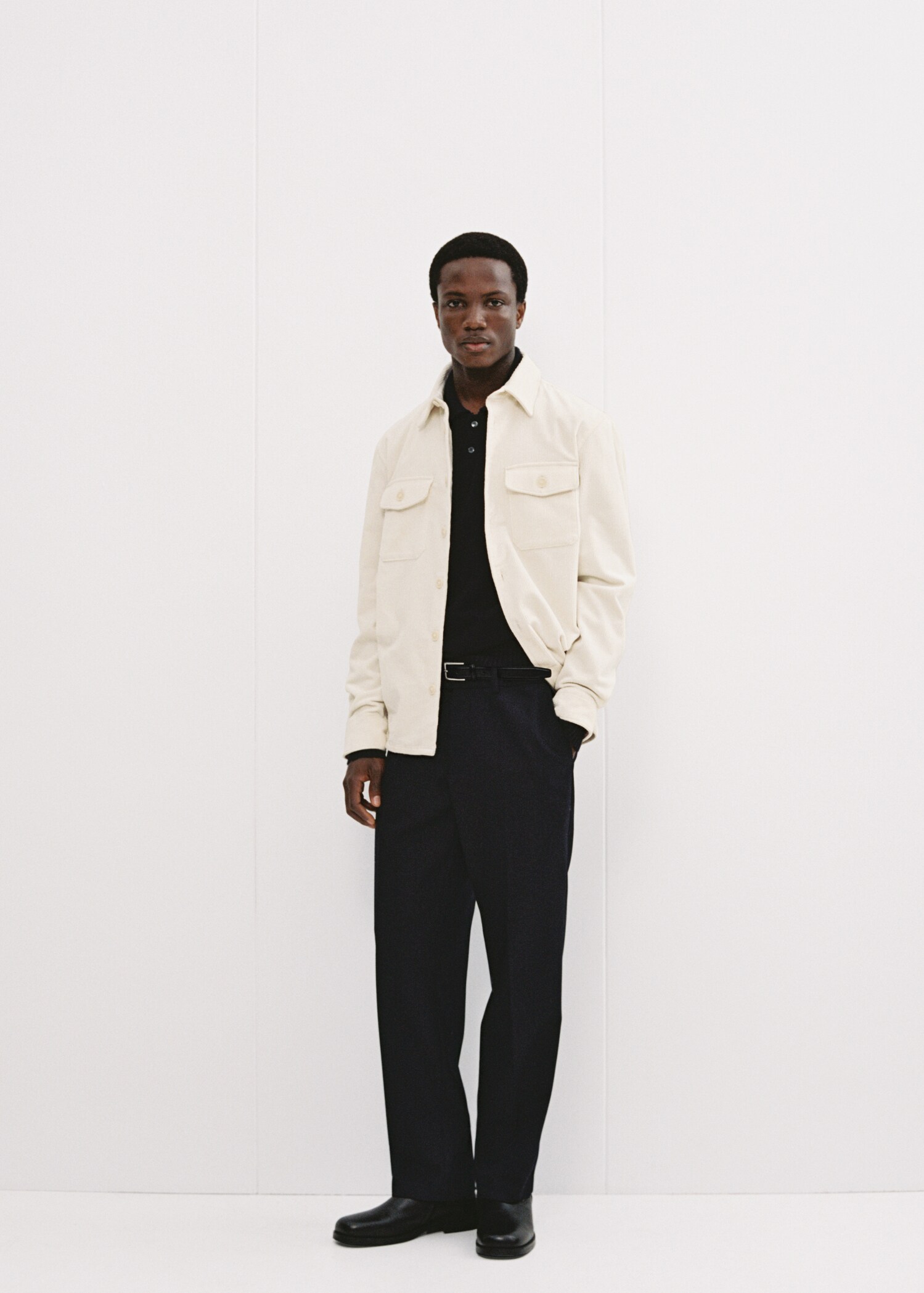 Regular Fit-Wollhose - Detail des Artikels 3