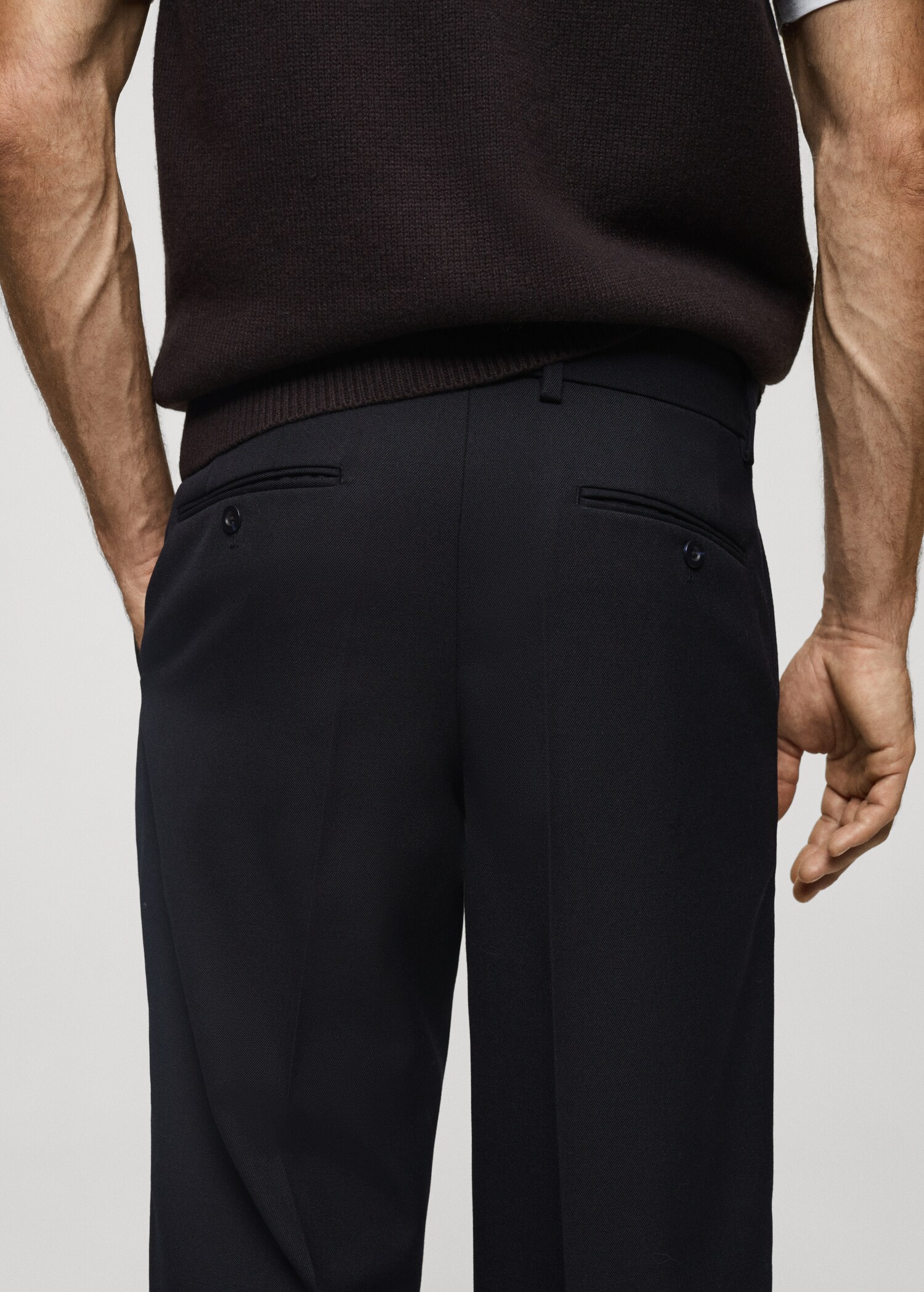 Regular Fit-Wollhose - Detail des Artikels 6