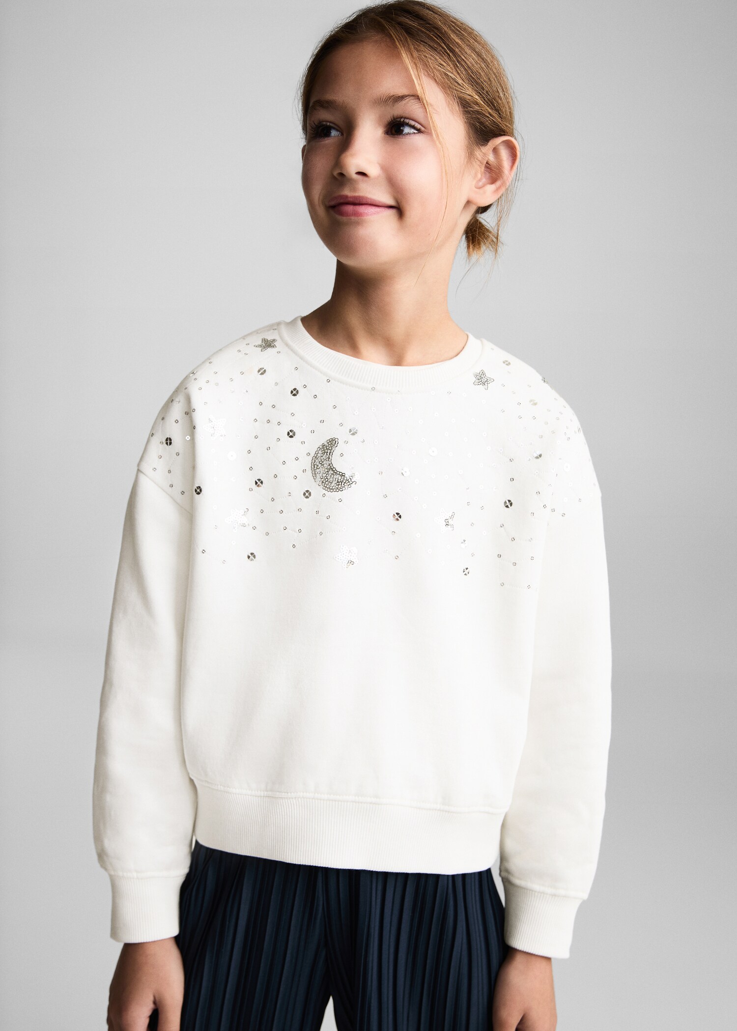 Sequin sweatshirt - Medium plane