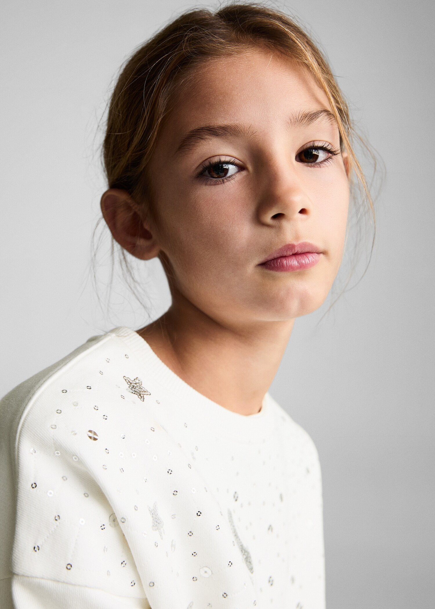 Sequin sweatshirt - Details of the article 1