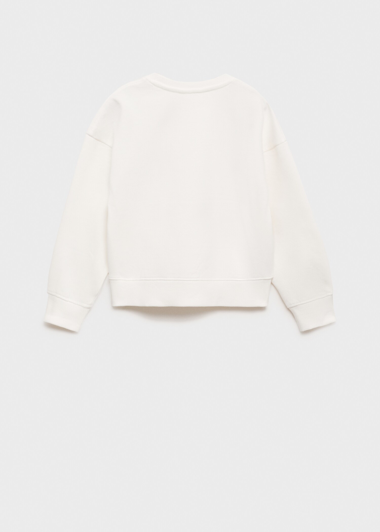 Sequin sweatshirt - Reverse of the article