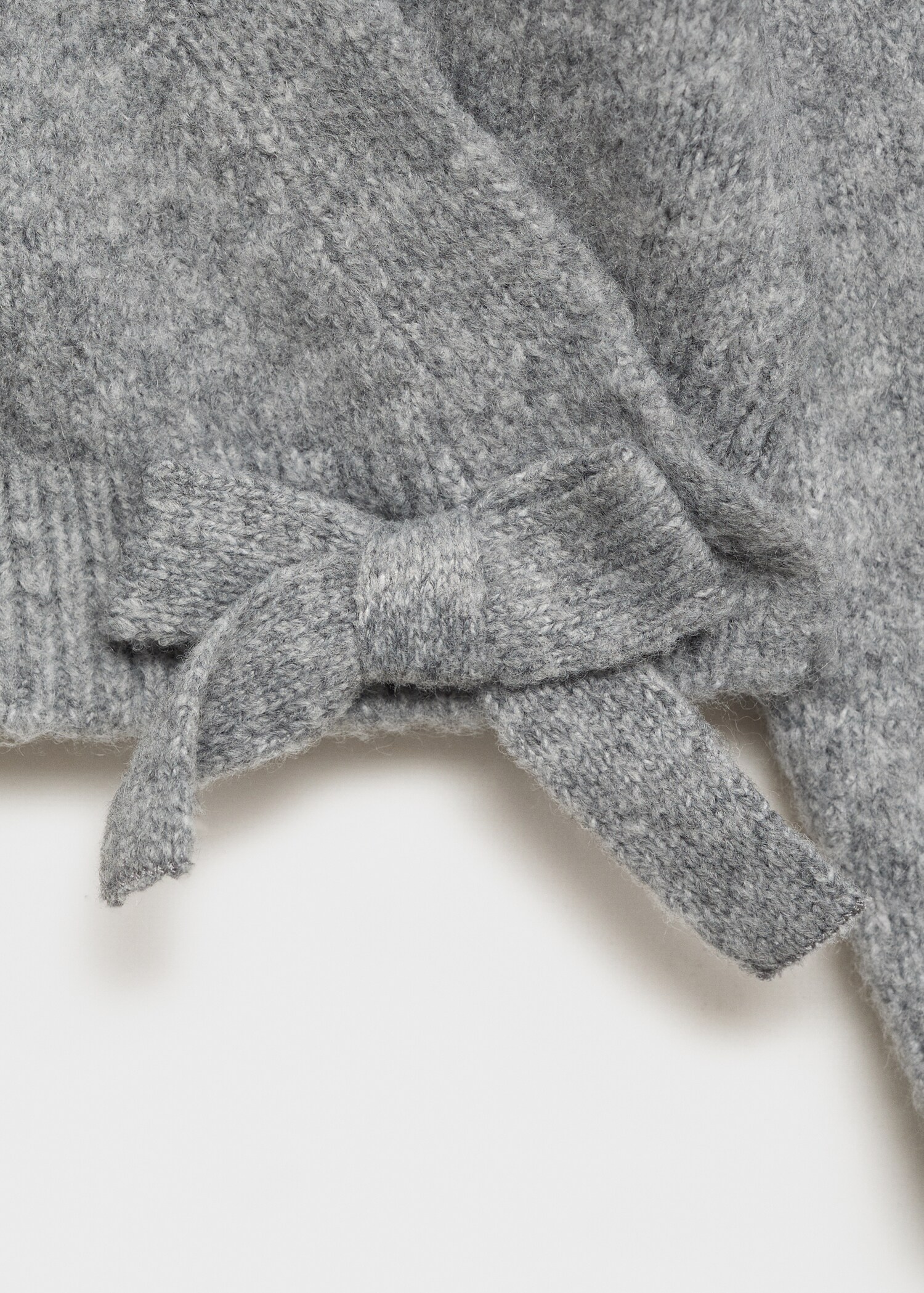 Strickcardigan mit Schleife - Detail des Artikels 0