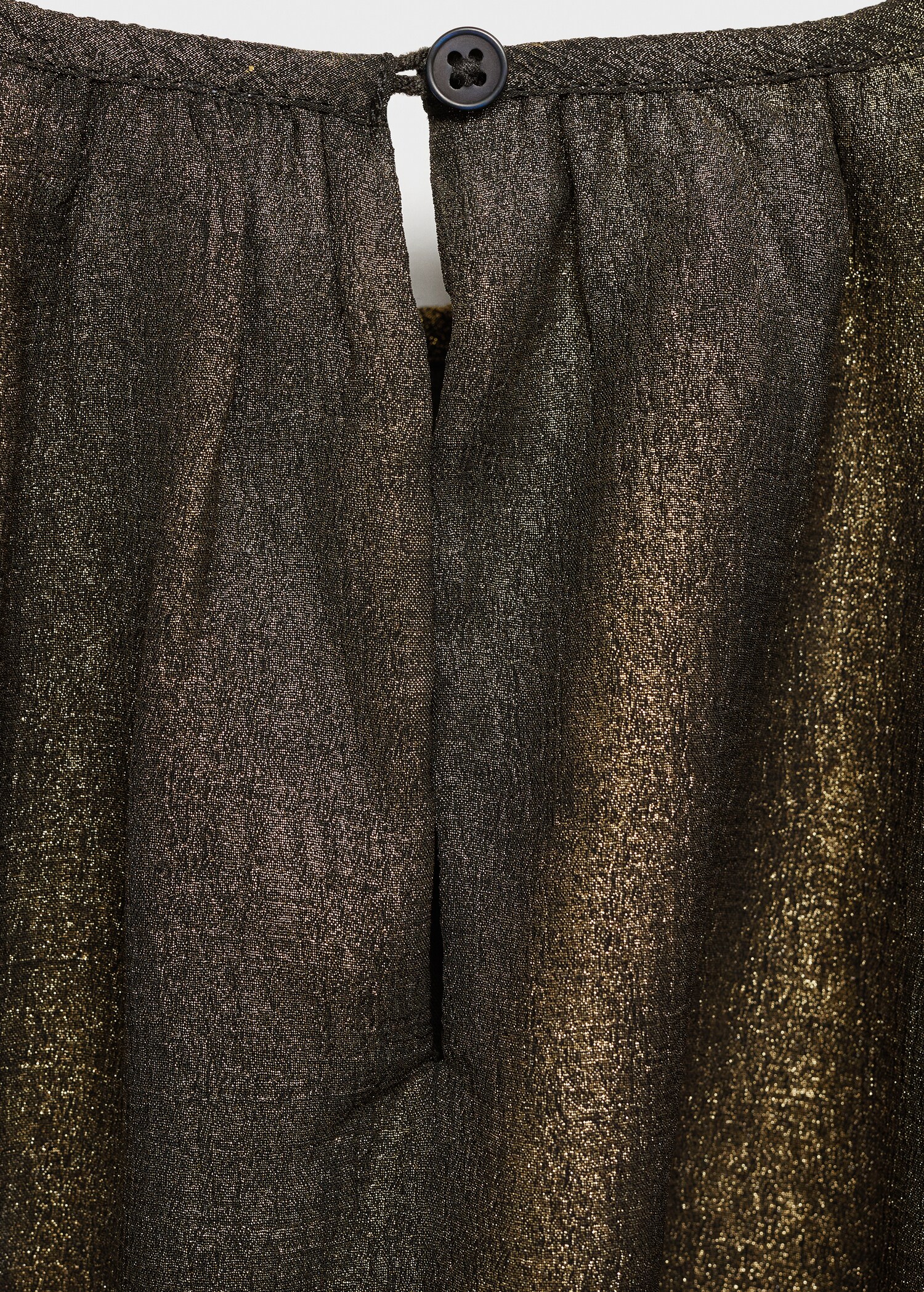 Blouse with metallic bow - Details of the article 0