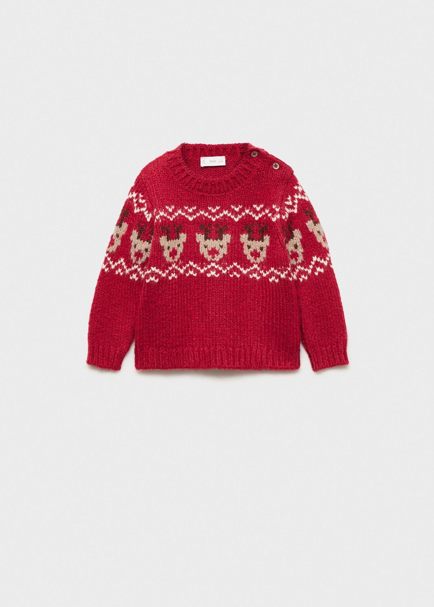 Jacquard kersttrui - Artikel zonder model