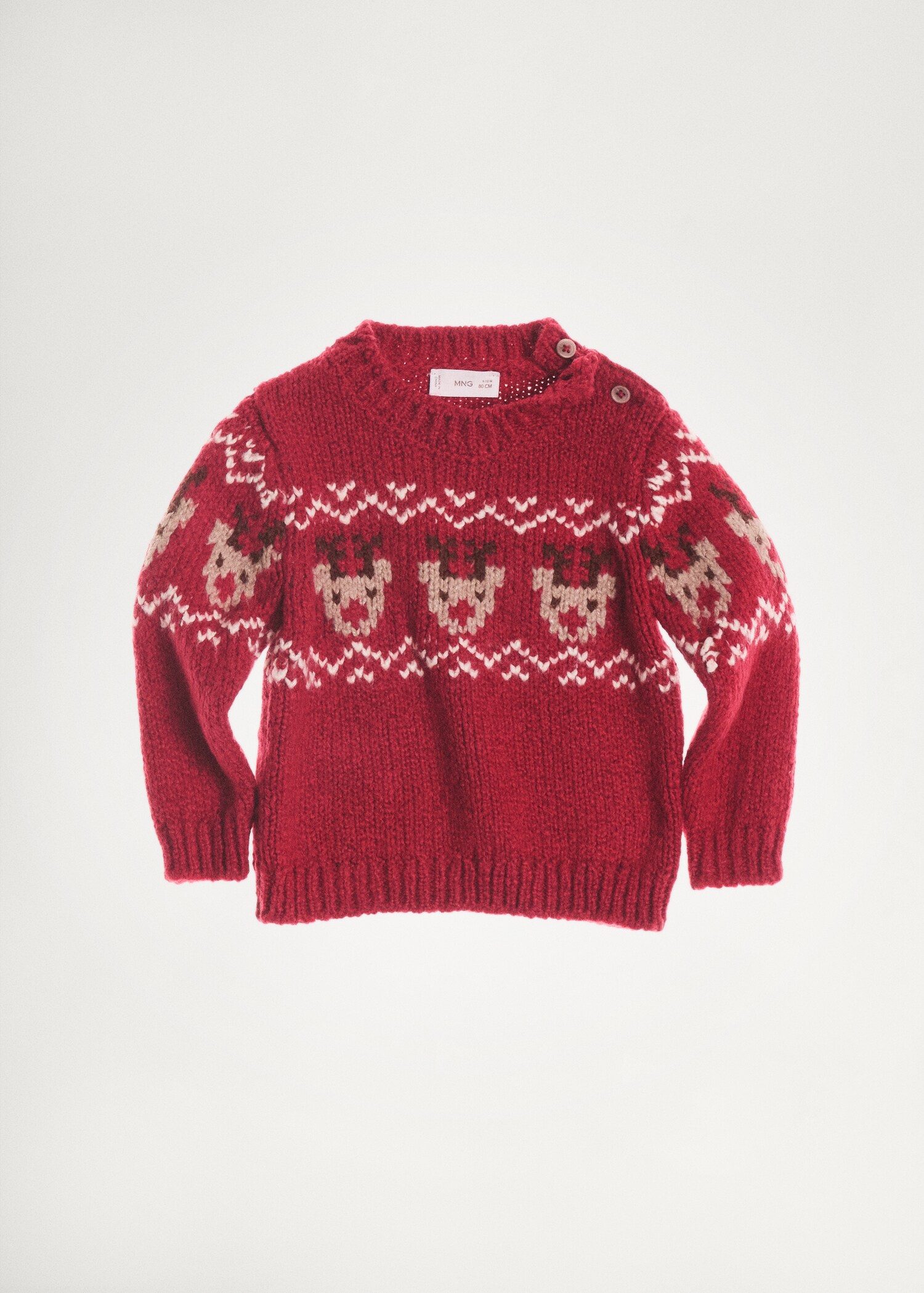 Jacquard kersttrui - Detail van het artikel 5