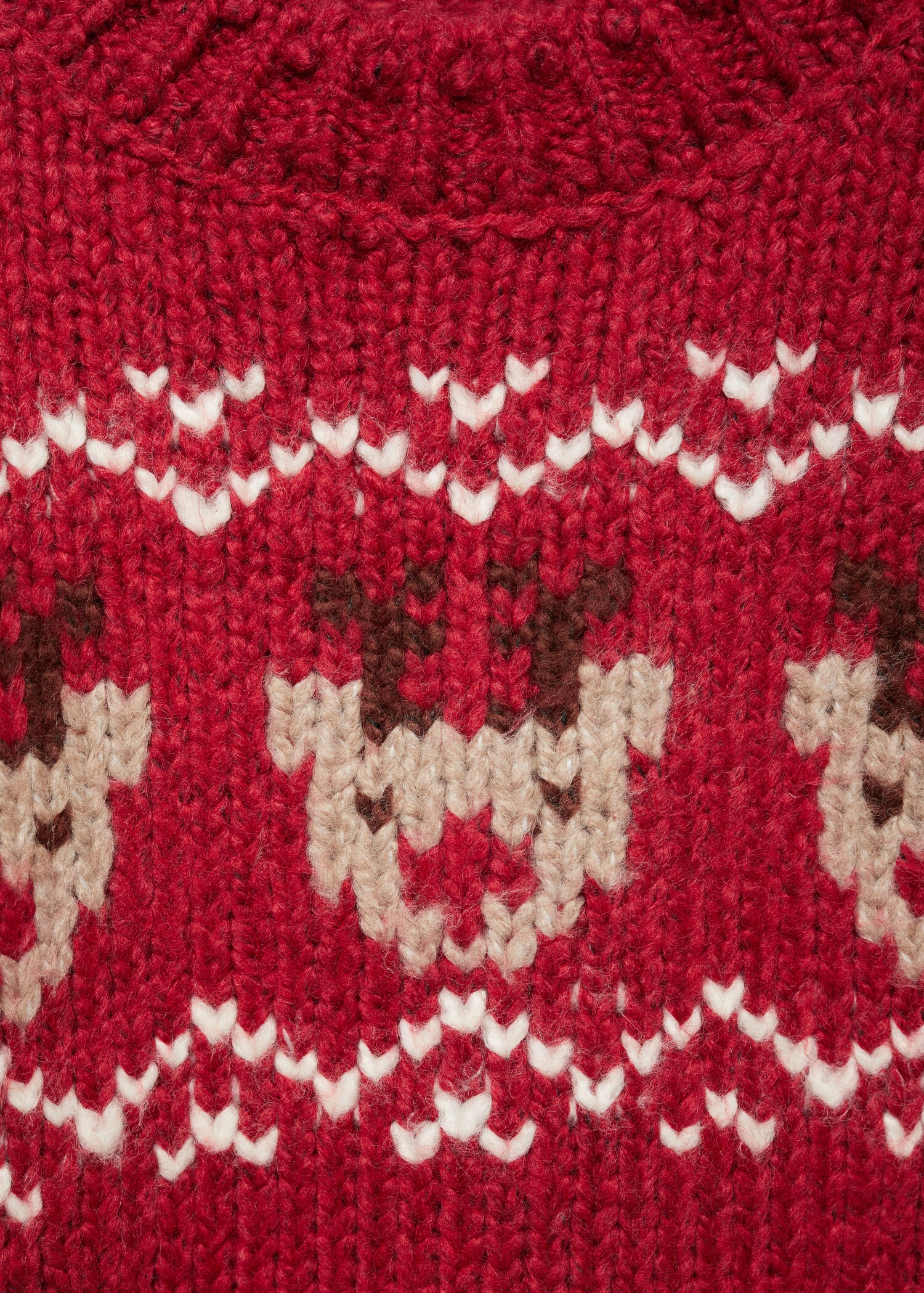Jacquard kersttrui - Detail van het artikel 8