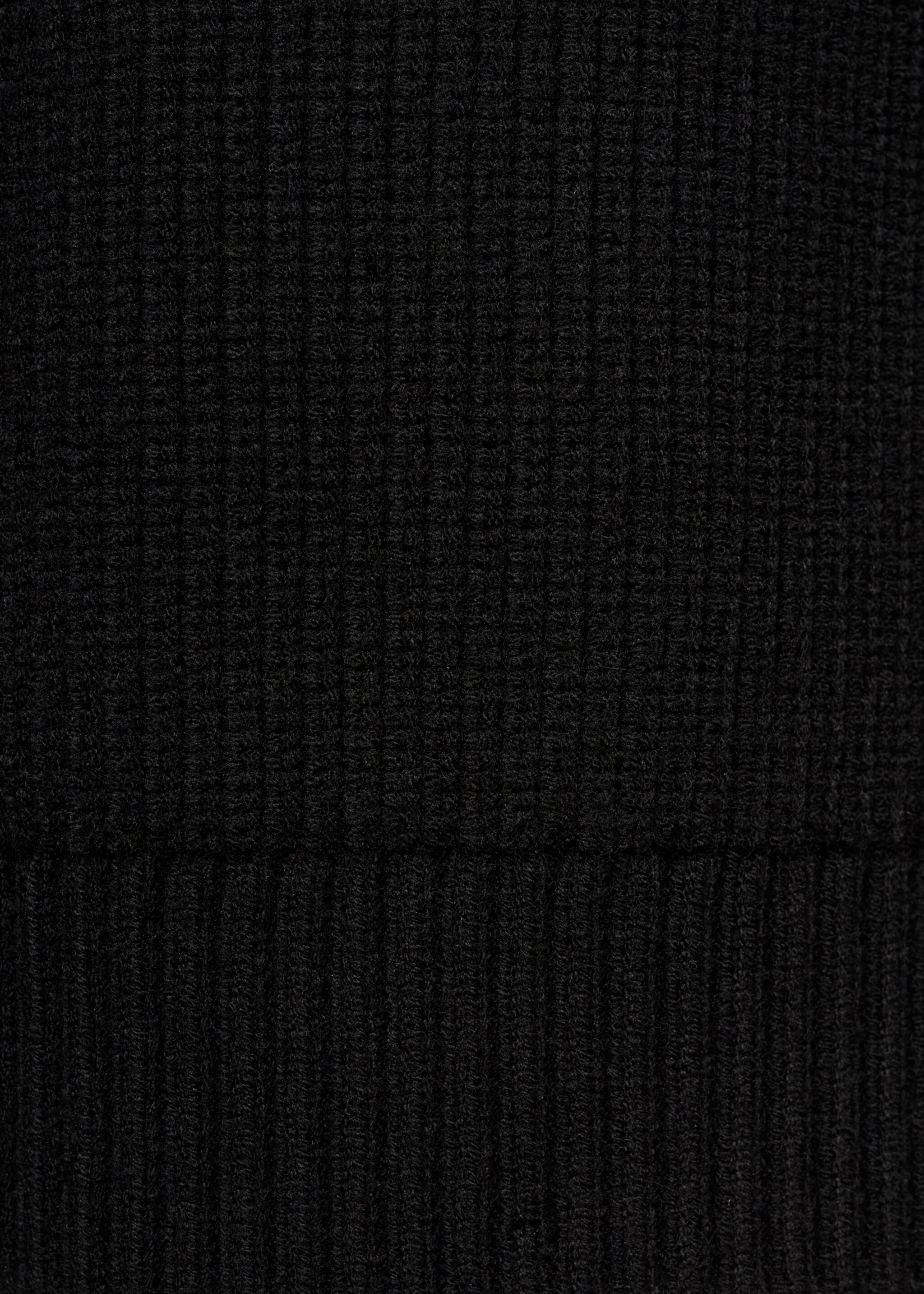 Coolmax® breathable wool-blend sweater - Details of the article 0, Black. Ref: 77039241-00.