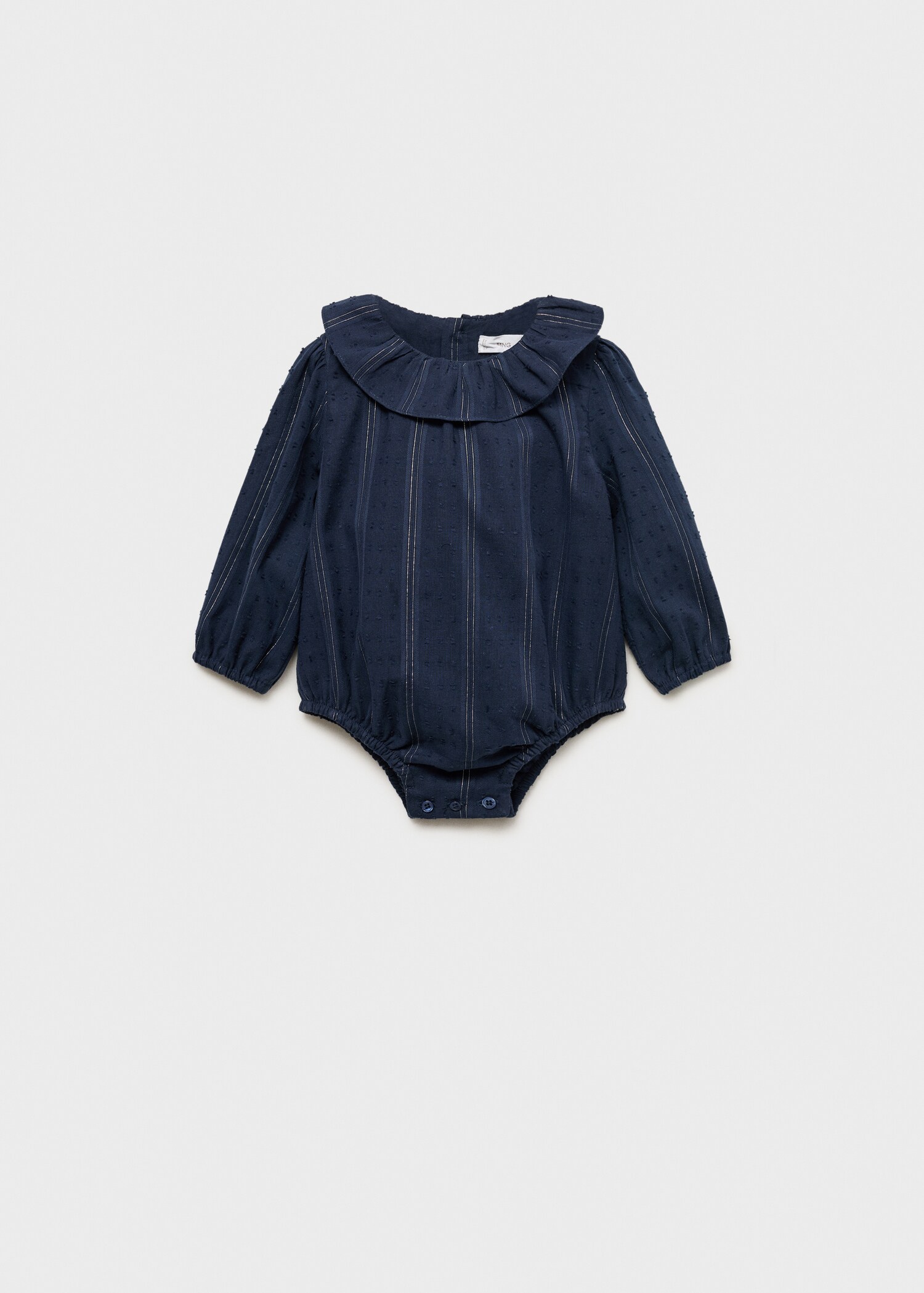 Plumeti romper with babydoll collar - Article without model
