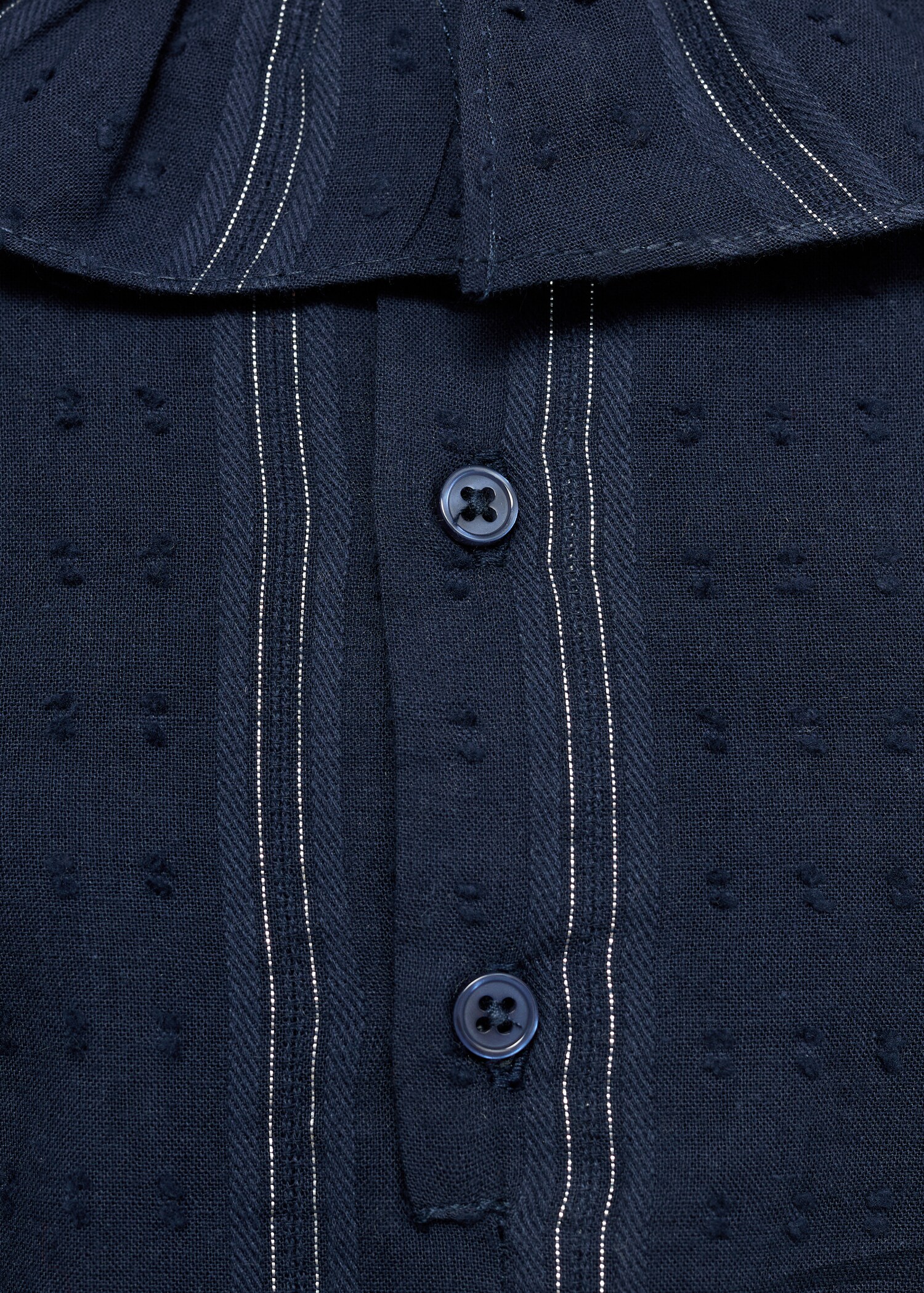 Plumeti romper with babydoll collar - Details of the article 0