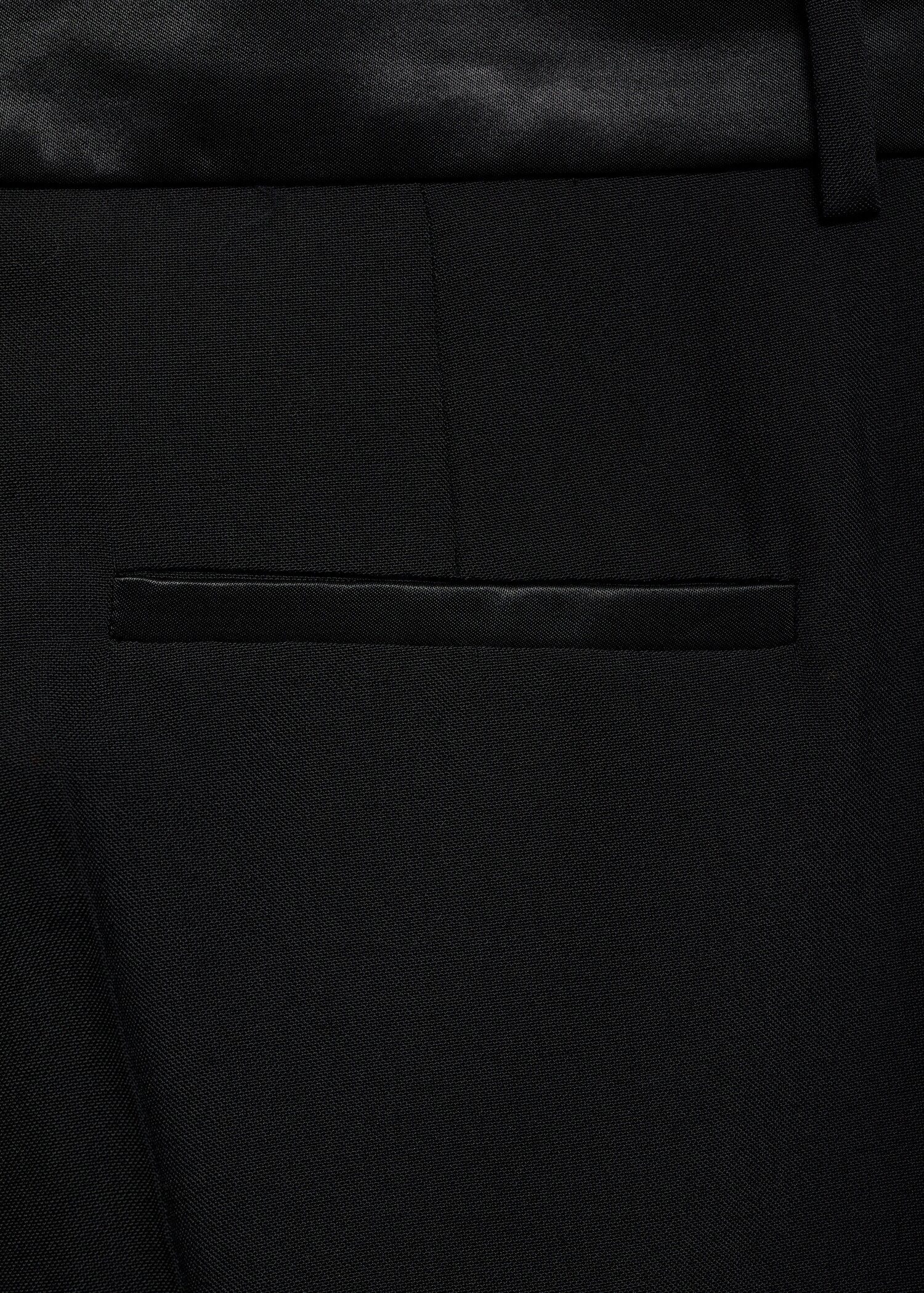 Anzughose mit satinierten Details - Detail des Artikels 0