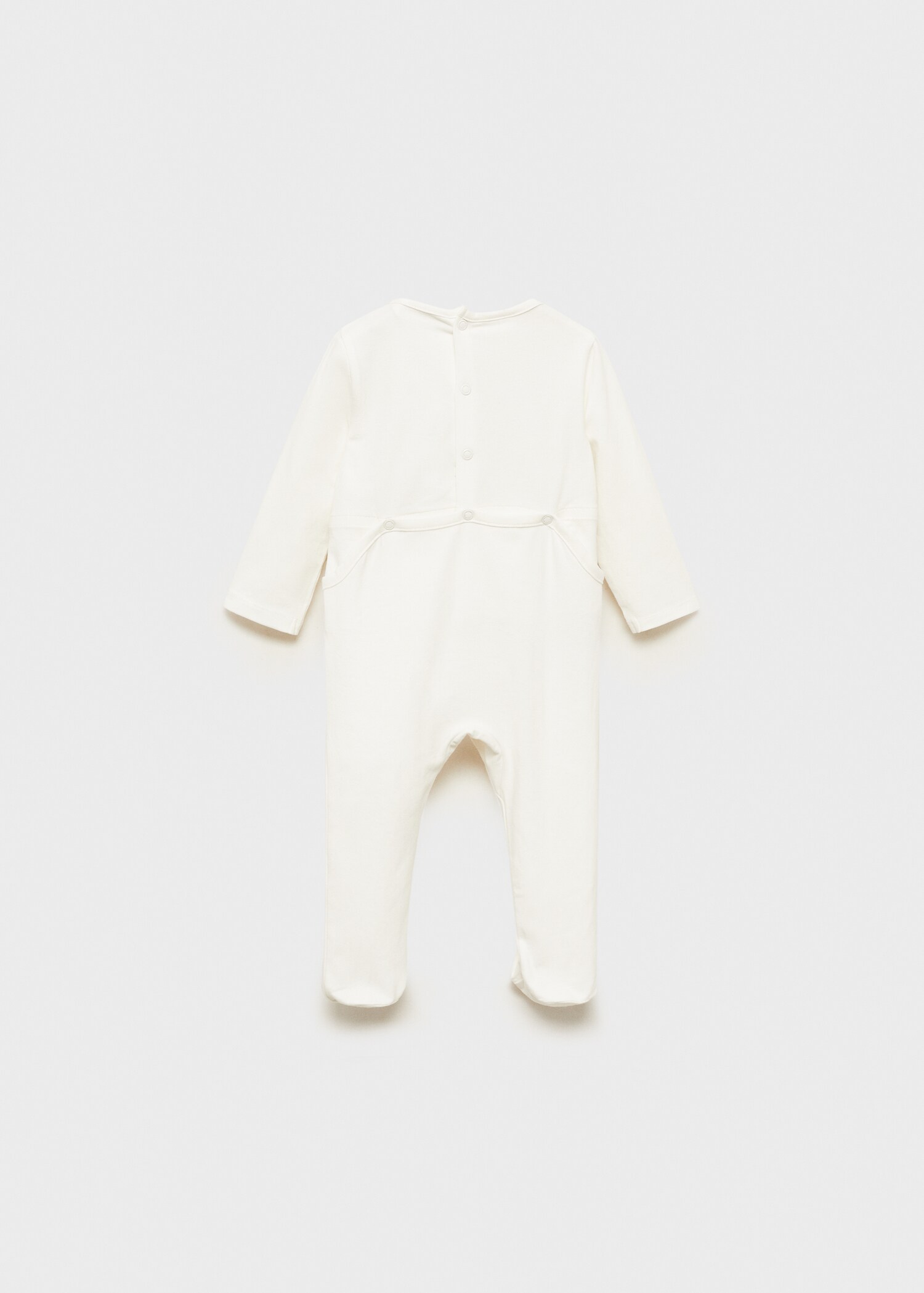 Christmas bodysuit pajamas - Reverse of the article