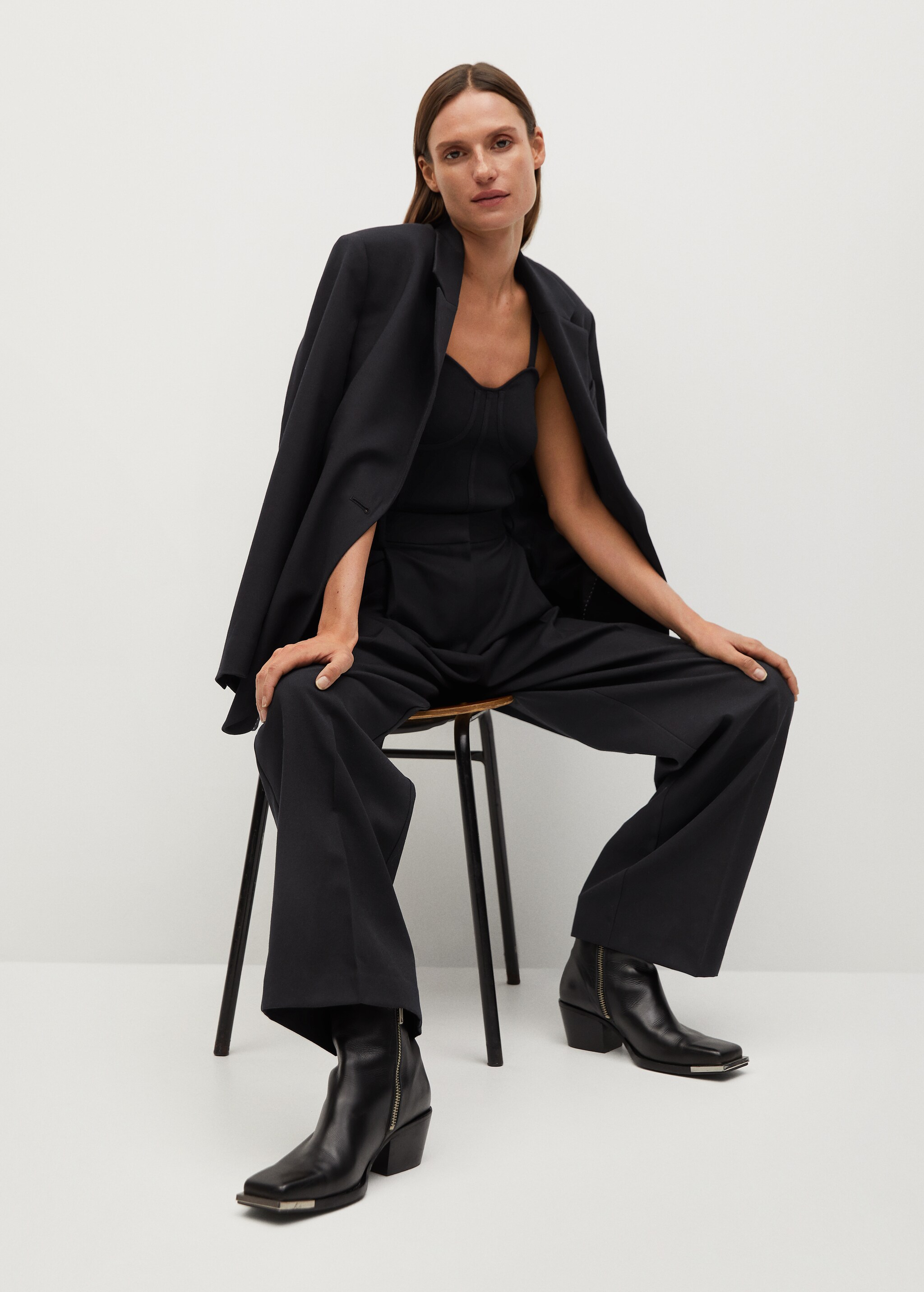 Pantalón traje pinzas - Detalle del artículo 3