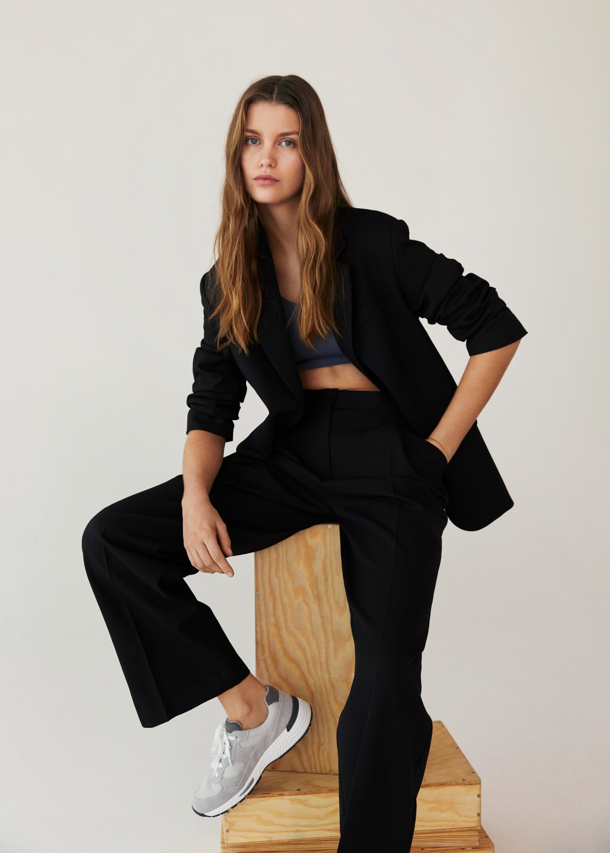 Pantalón traje pinzas - Detalle del artículo 5