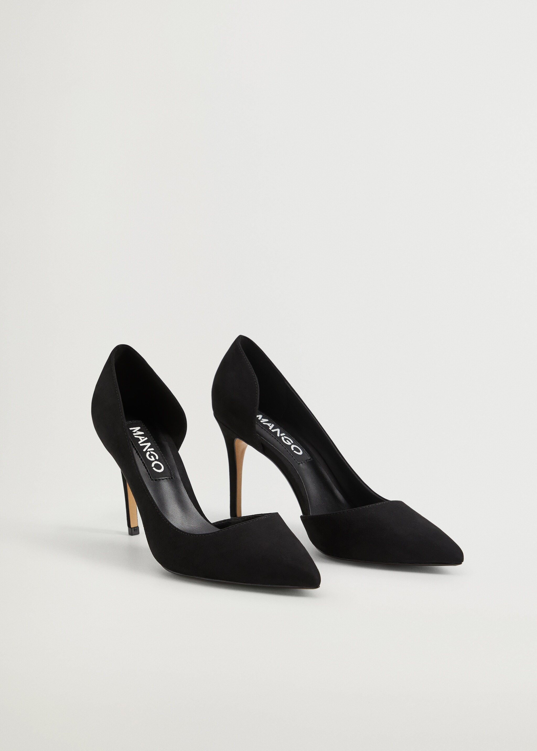 Asymmetric stiletto shoes - Medium plane