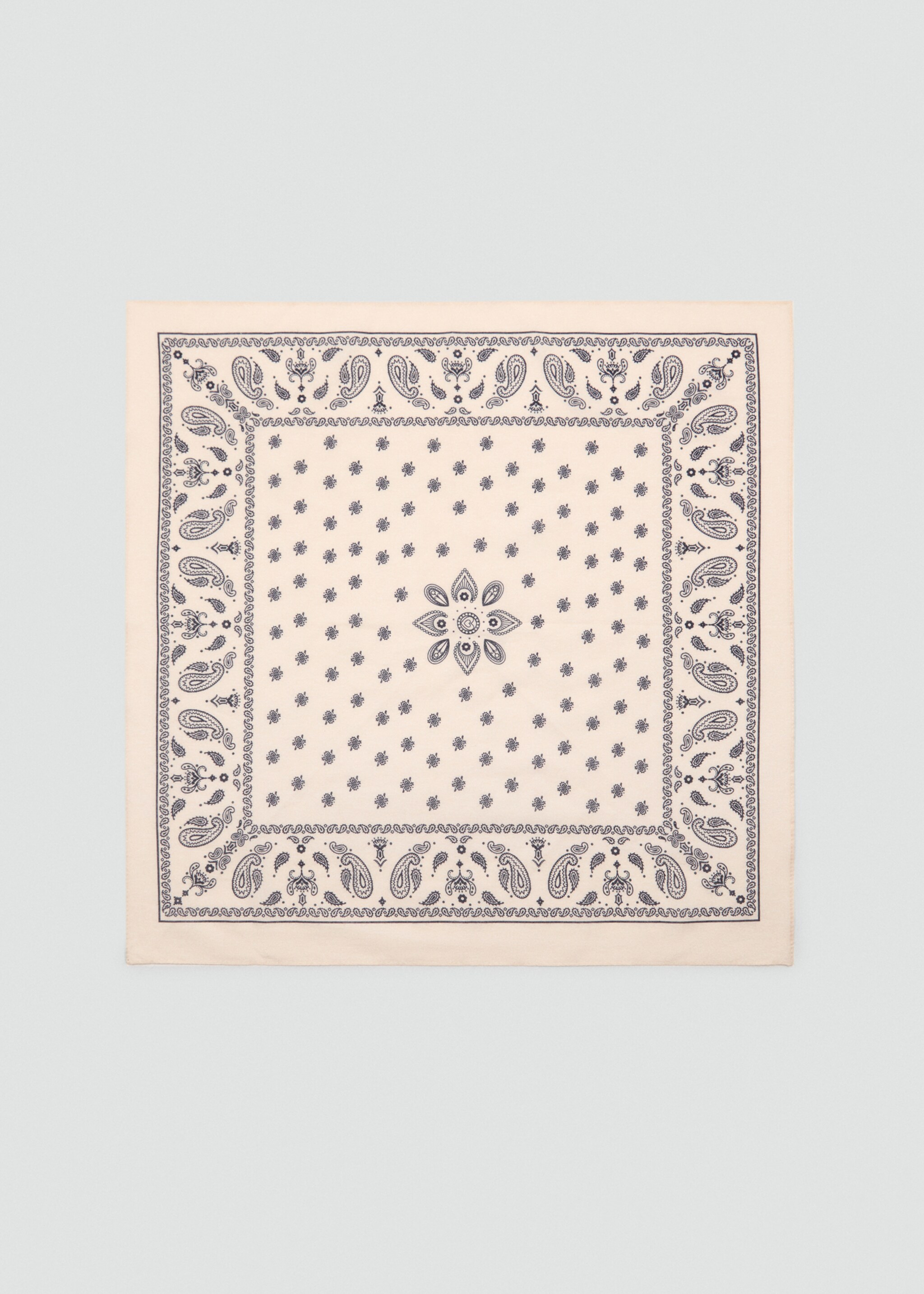 Bandana de algodón - Artículo sin modelo, Crudo. Ref: 77040192-00.