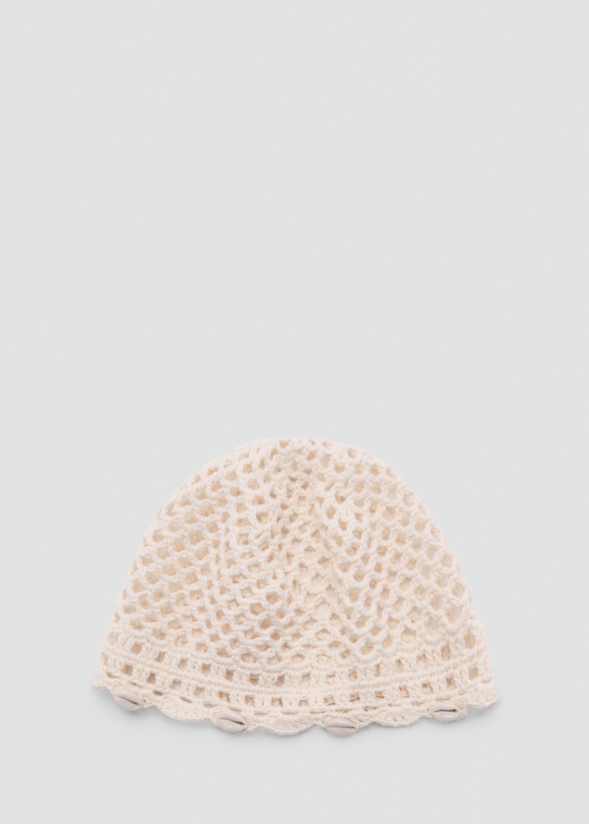 Hat conchi - Article without model, Ecru. Ref: 77040196-00.