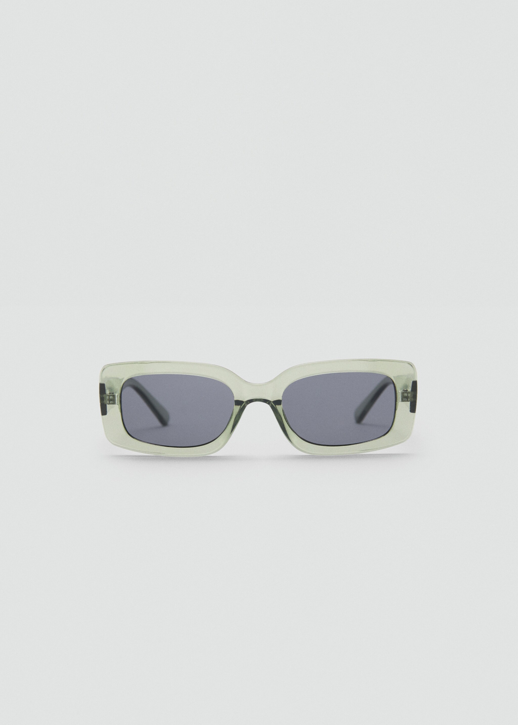 Resin frame sunglasses - Article without model, Pastel Green. Ref: 77040219-00.
