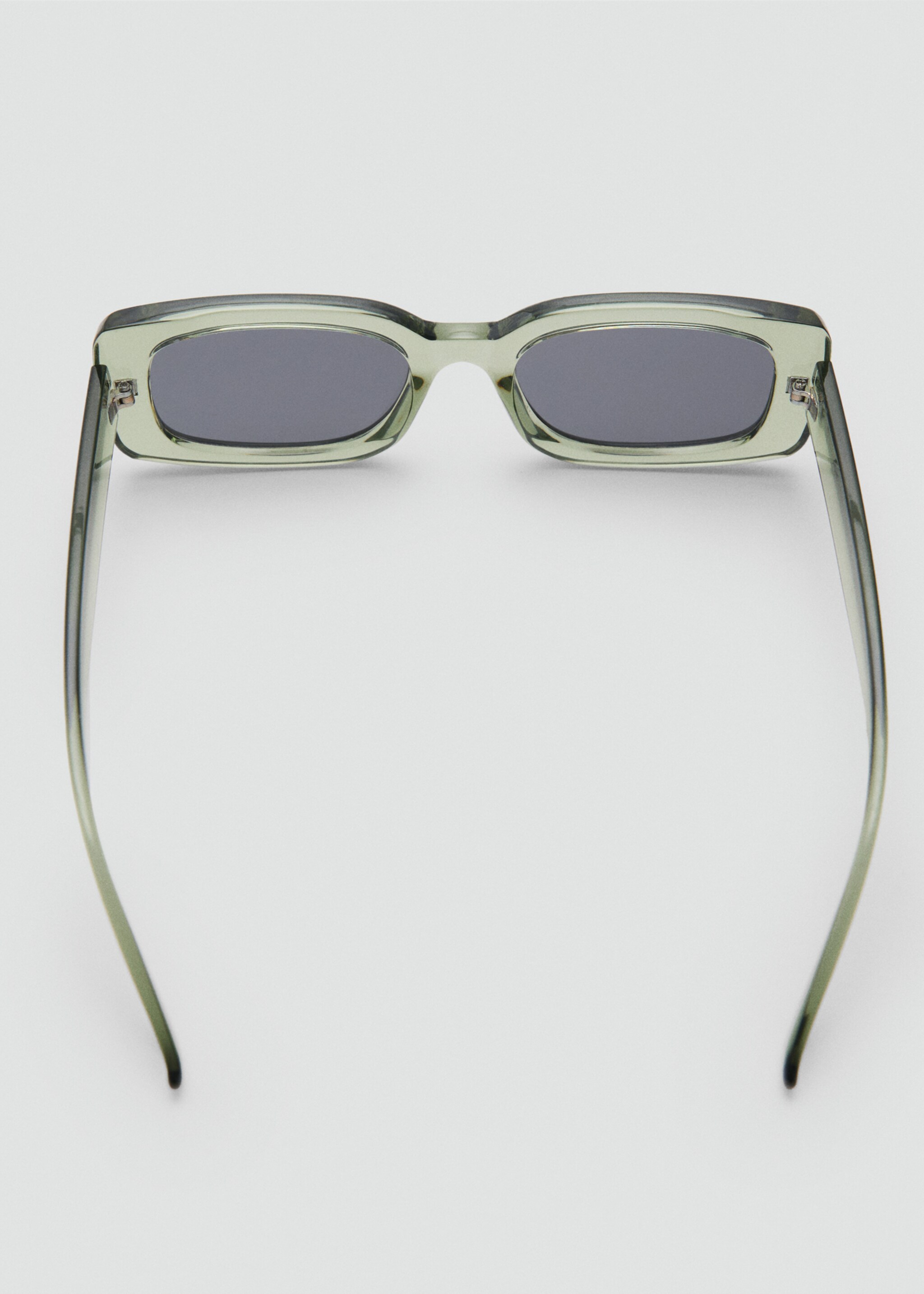 Resin frame sunglasses - Details of the article 1, Pastel Green. Ref: 77040219-00.