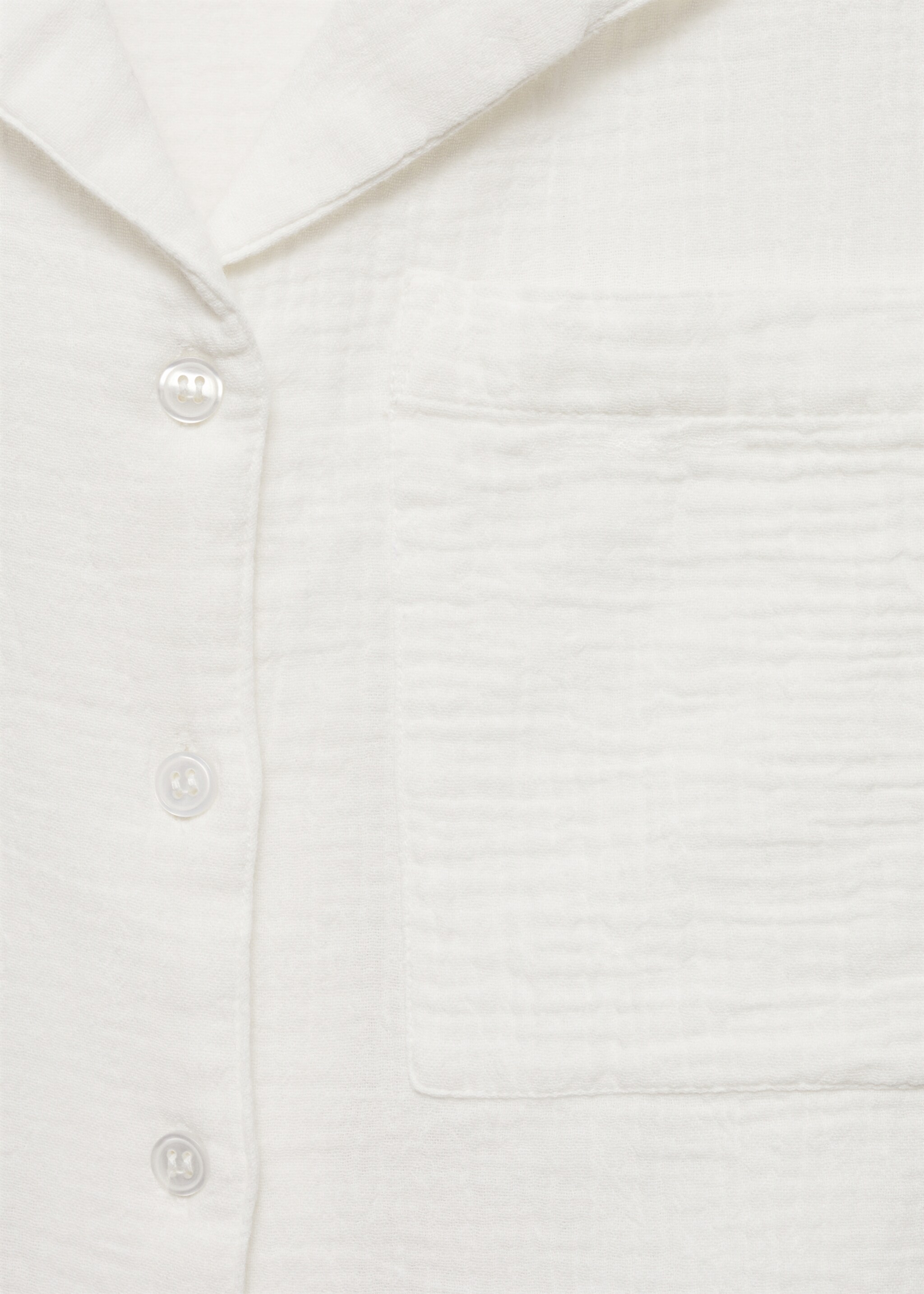 Short sleeved cotton shirt - Details of the article 8