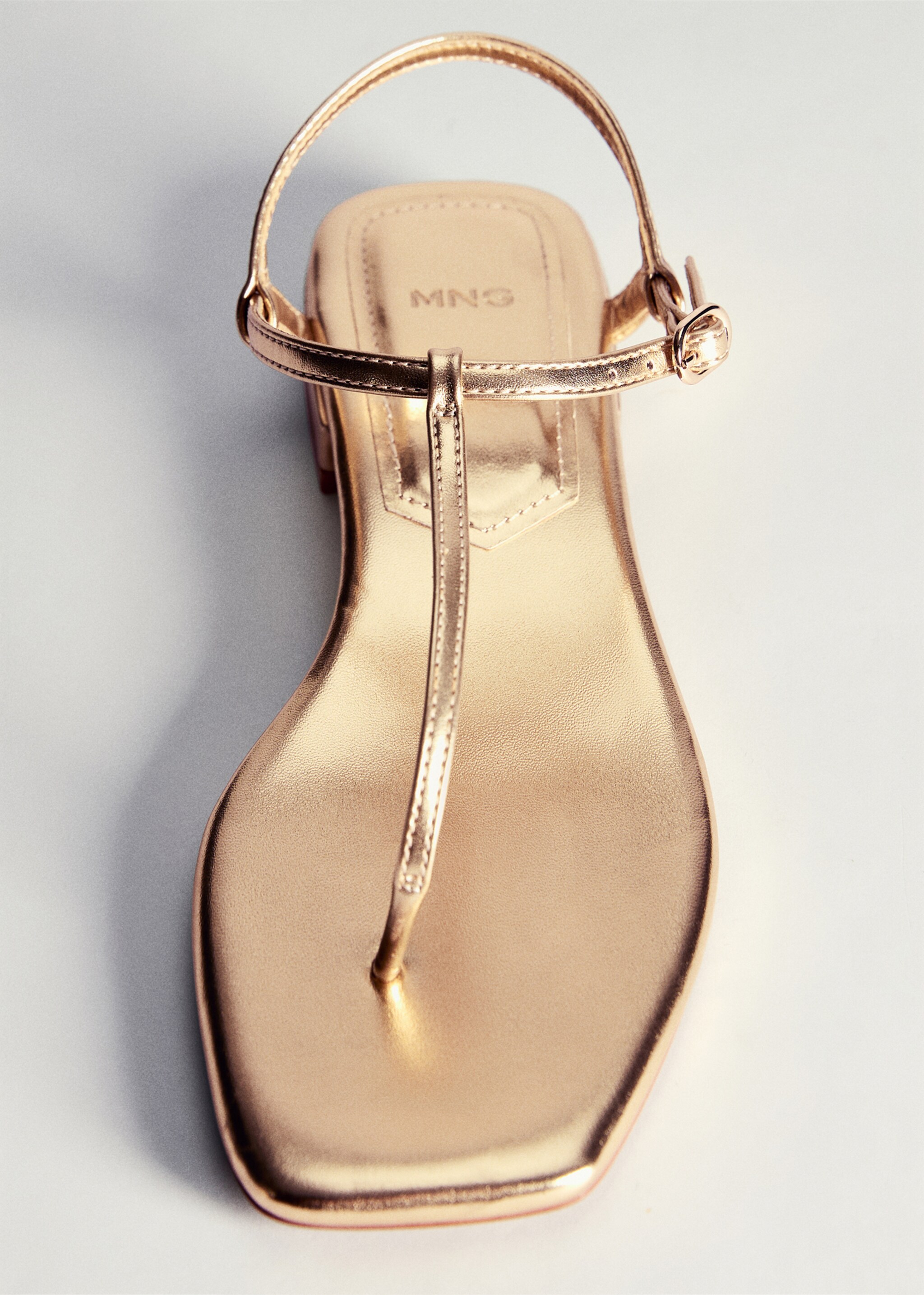 Metallic straps sandals - Details of the article 5