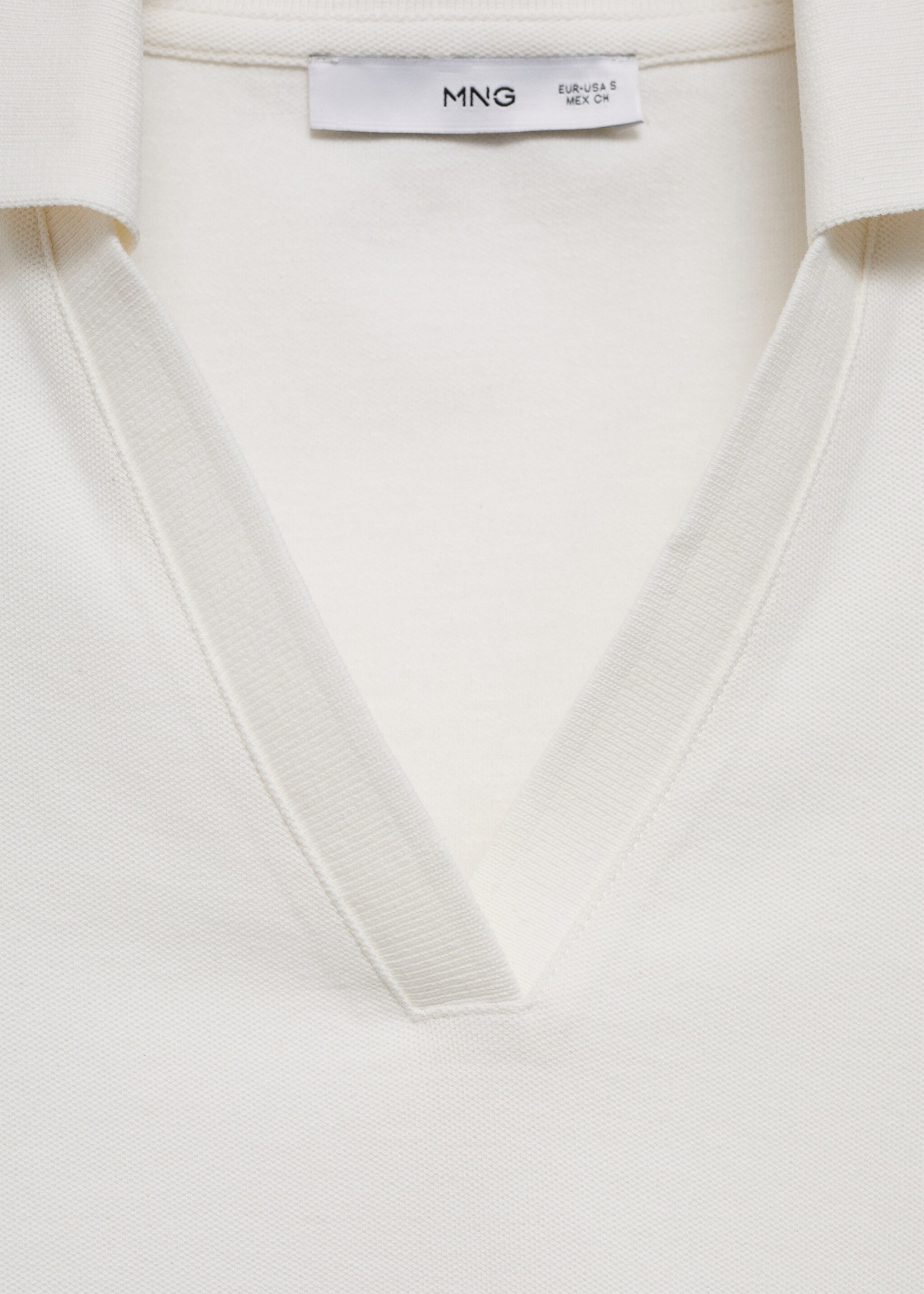Polo crop coton - Détail de l'article 0