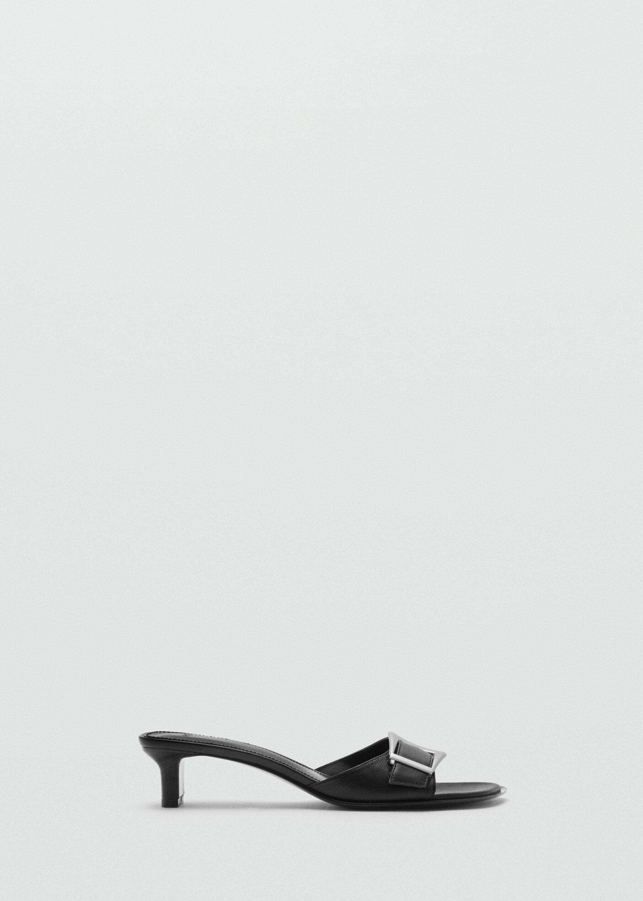 Buckle leather sandals - Article without model