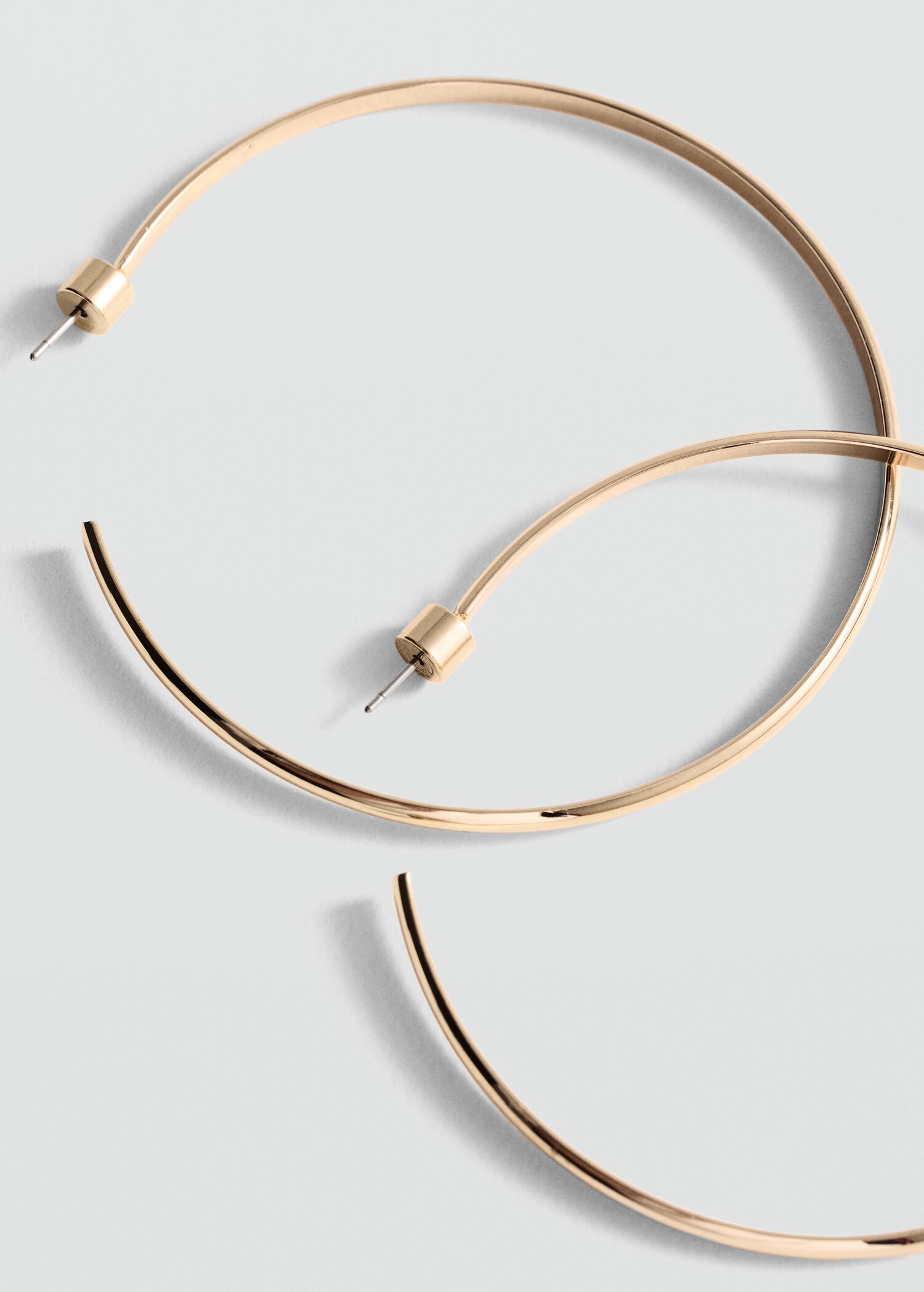 Pendientes maxi aros - Plano medio