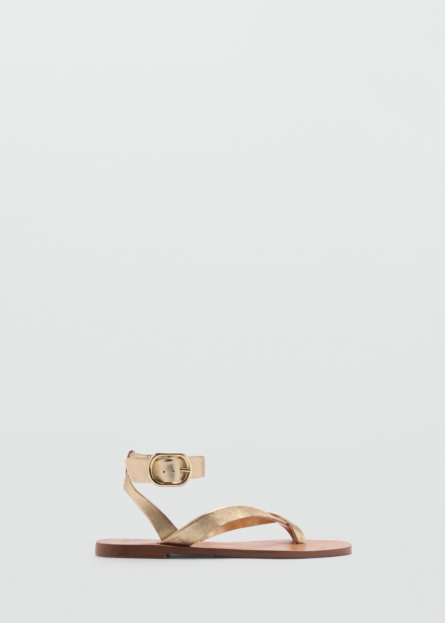 Leather straps sandals - Article without model
