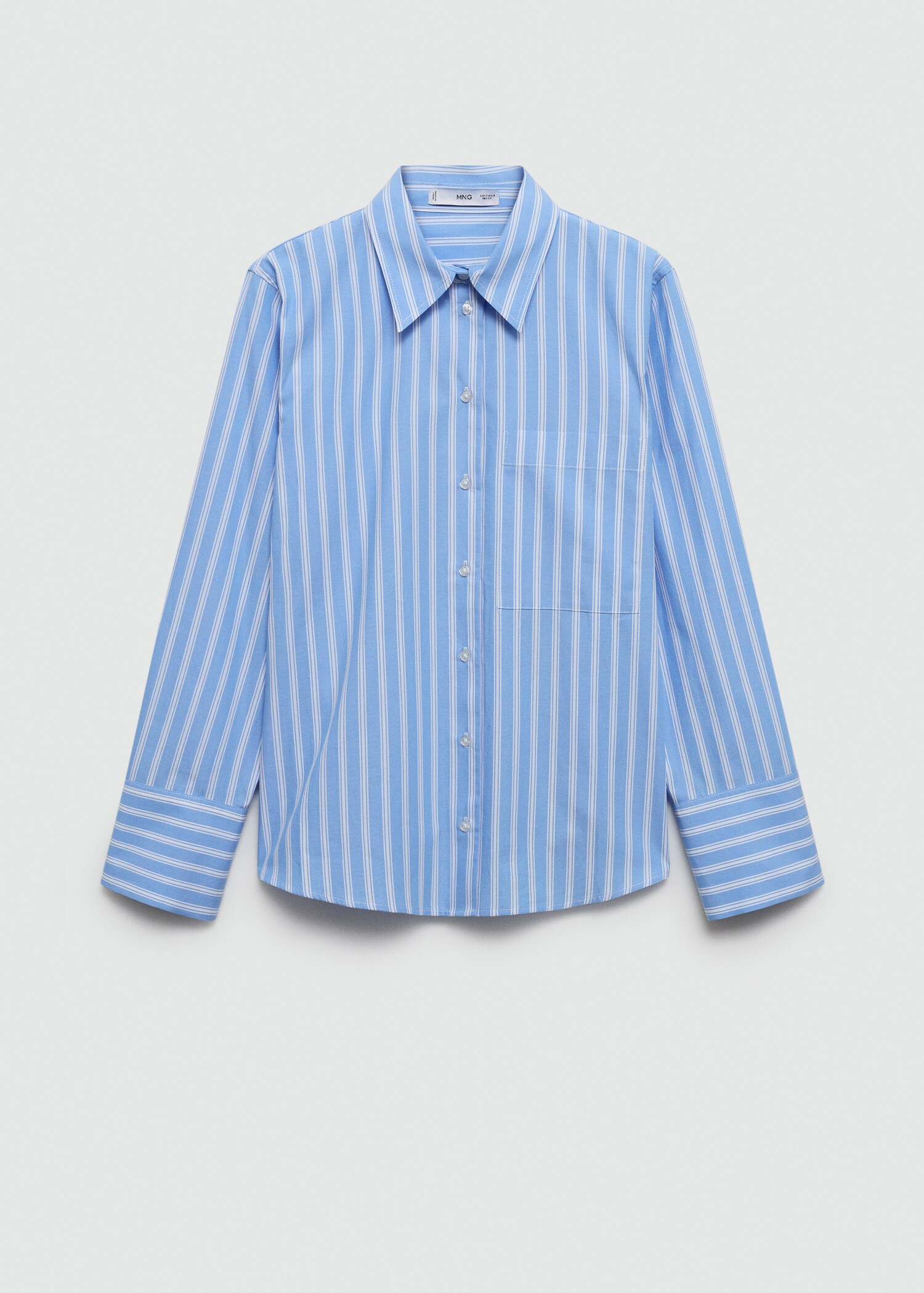 Striped cotton shirt - Article without model