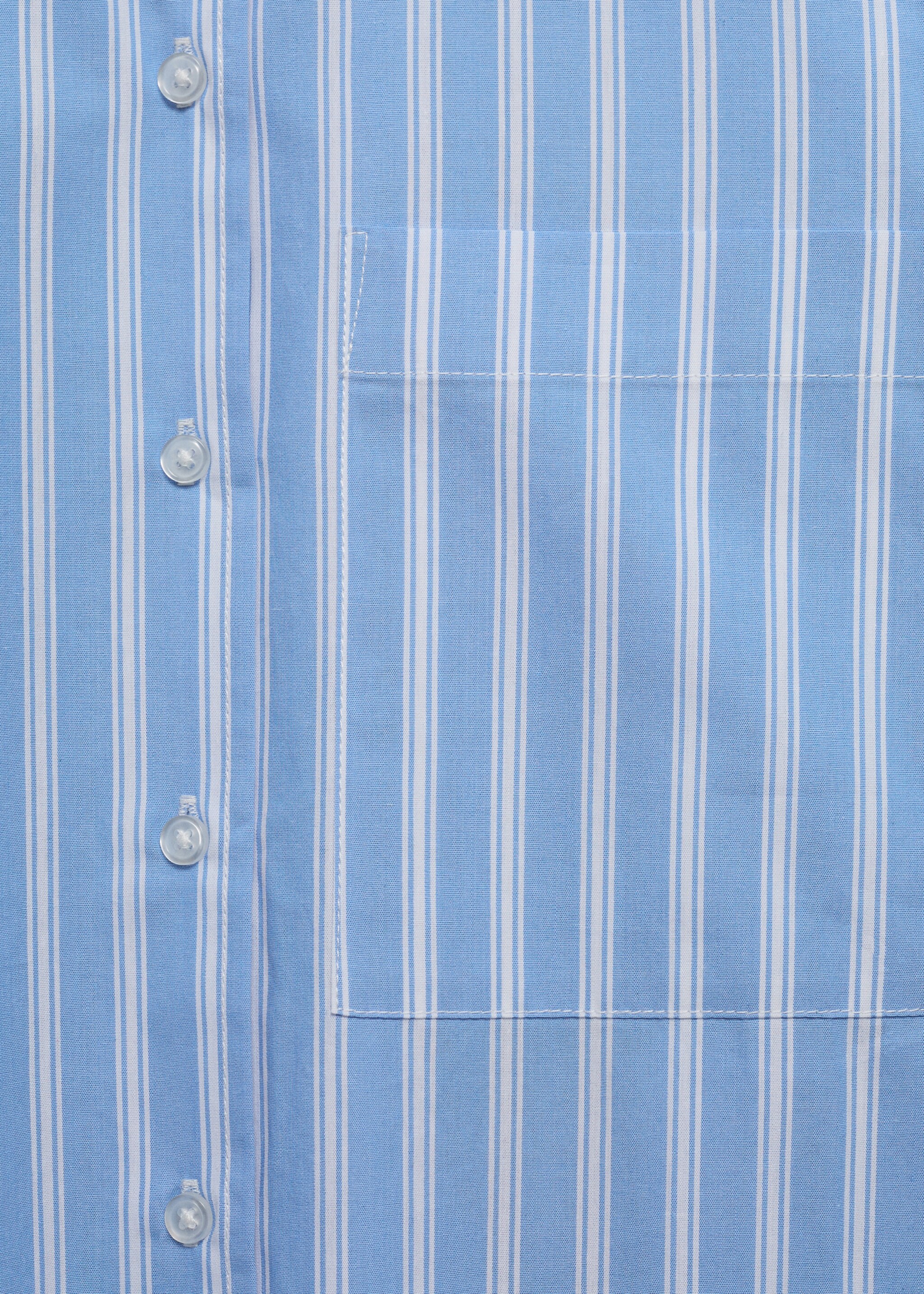 Striped cotton shirt - Details of the article 0
