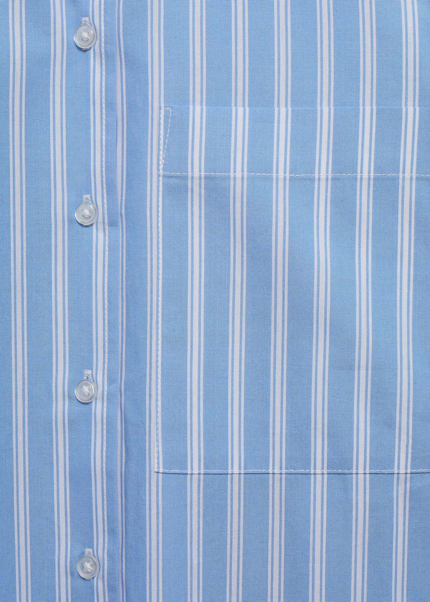 Striped cotton shirt - Details of the article 0