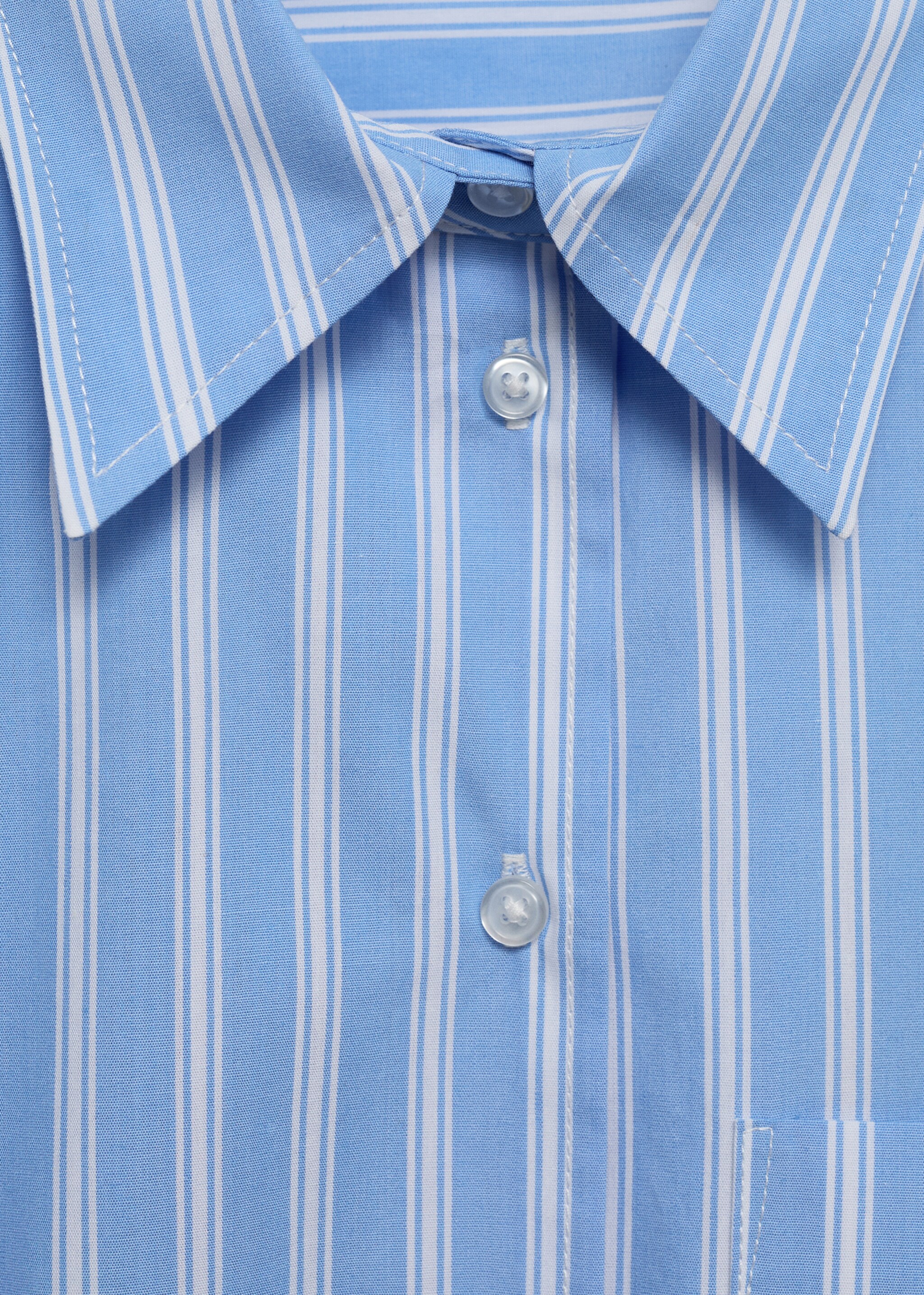Striped cotton shirt - Details of the article 8