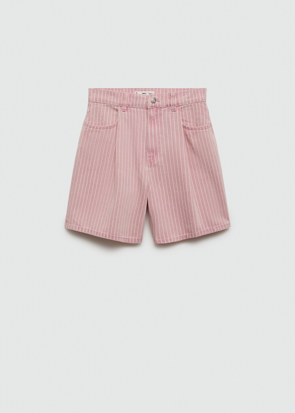 ショートパンツ MSGM SS25 STRIPED SHORTS (3841MDB08 25711785) MSGM Cotton shorts striped pattern | The Fashion Square