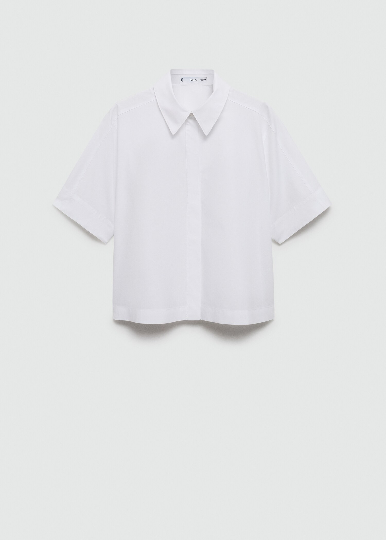 Camicia manica corta cotone - Articolo senza modello