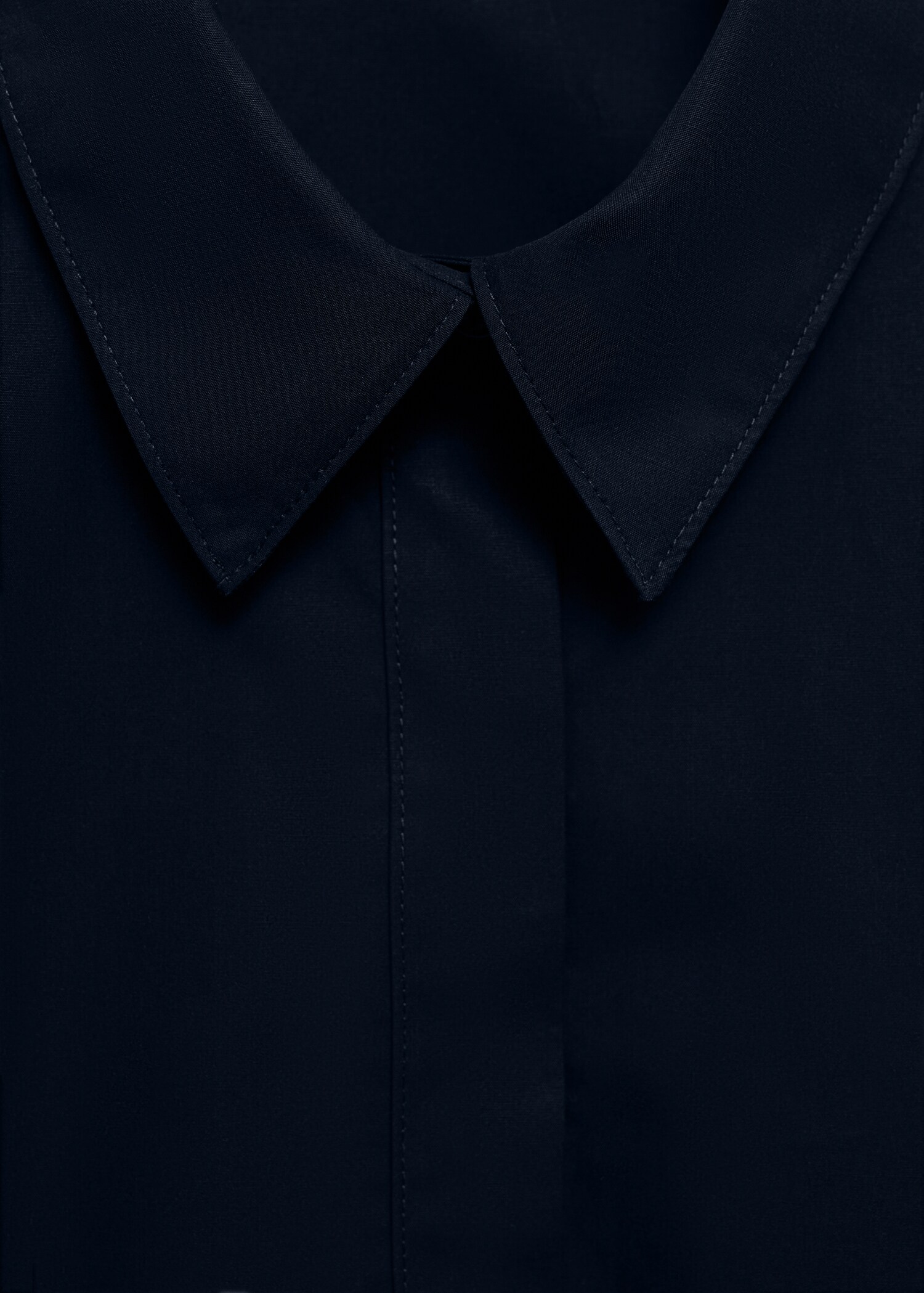 Short sleeved cotton shirt - Details of the article 0