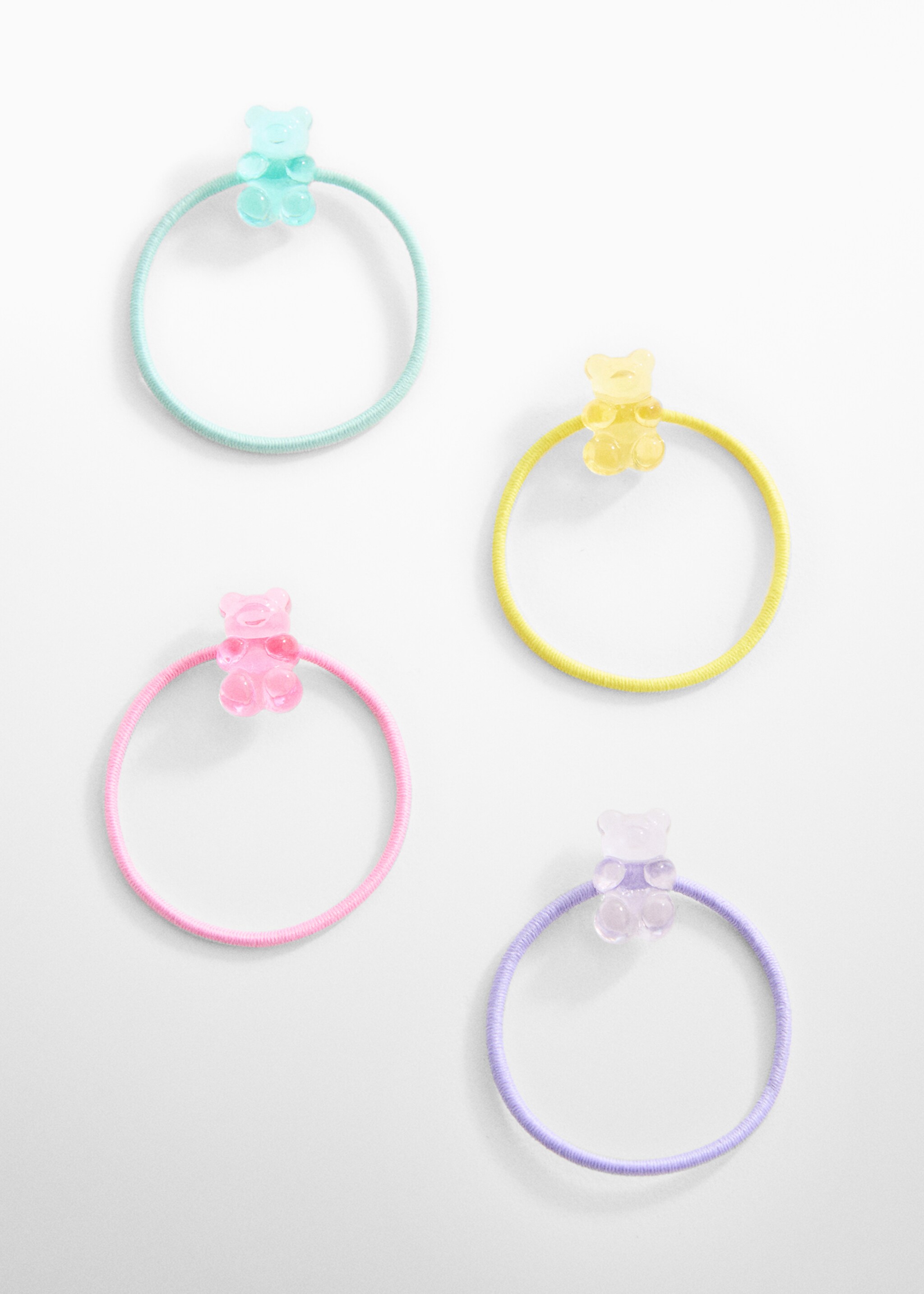 Lot 4 élastiques cheveux - Article sans modèle