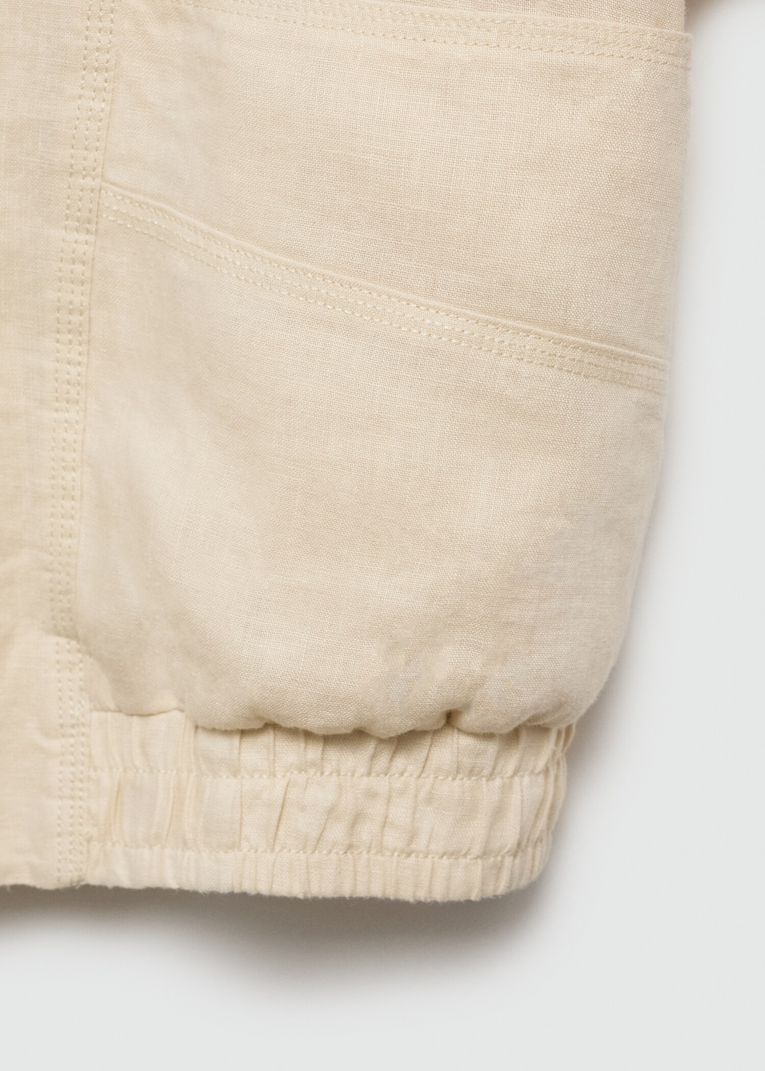 Leinenjacke mit Knöpfen - Detail des Artikels 0