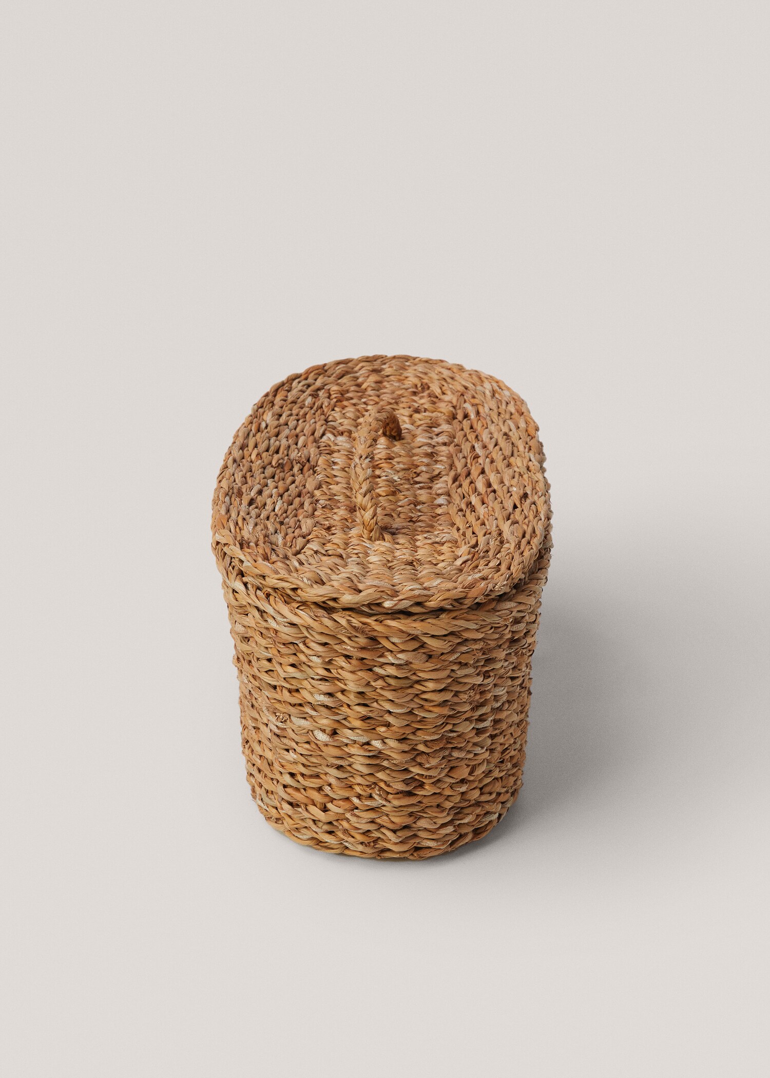 Small natural fibre oval basket - Details of the article 2