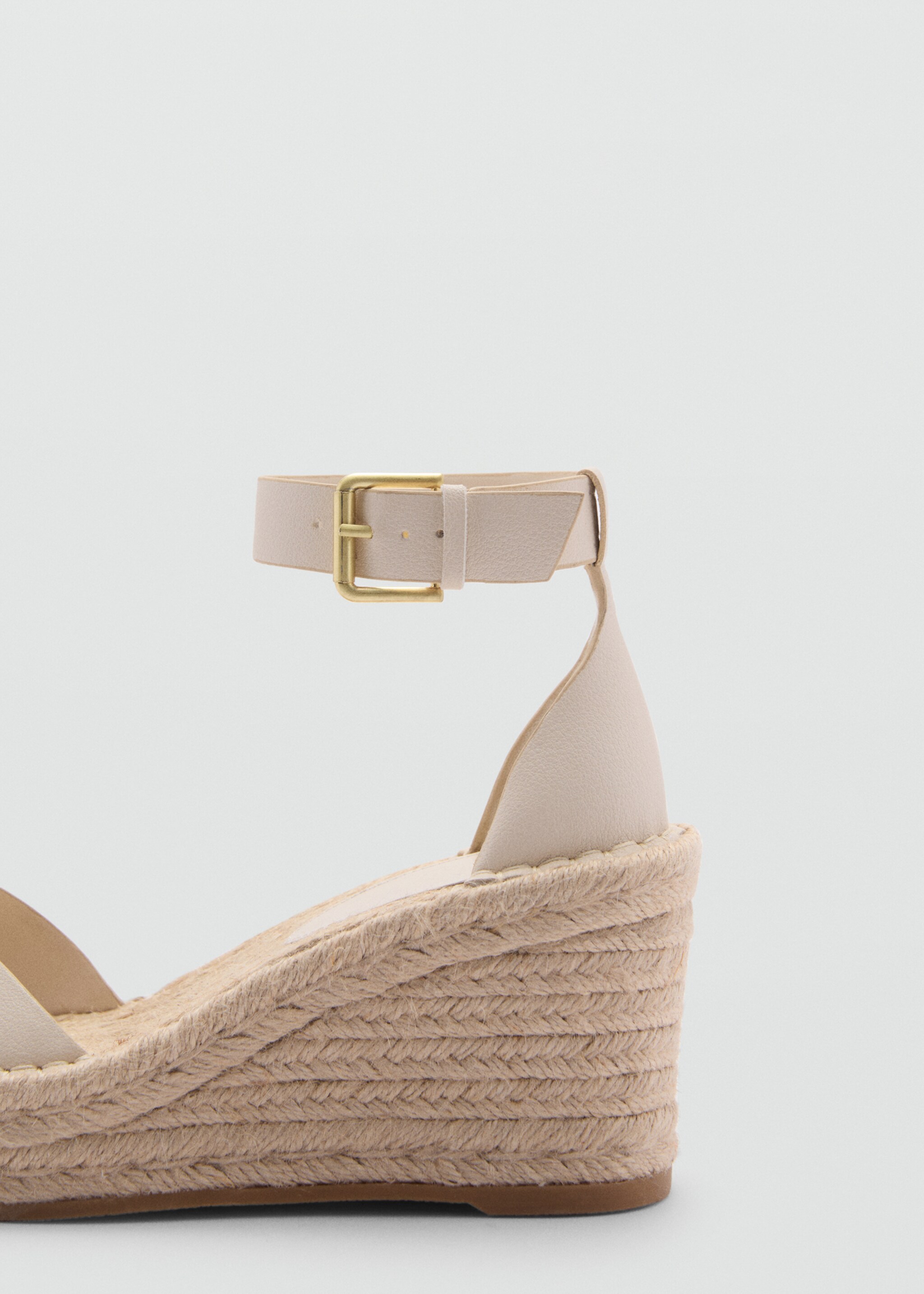 Wedge buckle sandals - Details of the article 1
