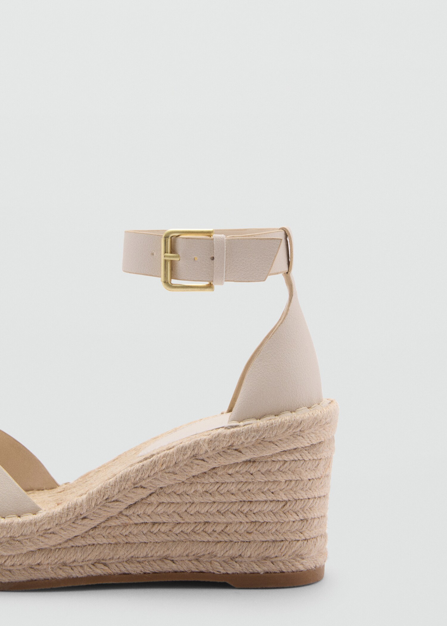 Wedge buckle sandals - Details of the article 1