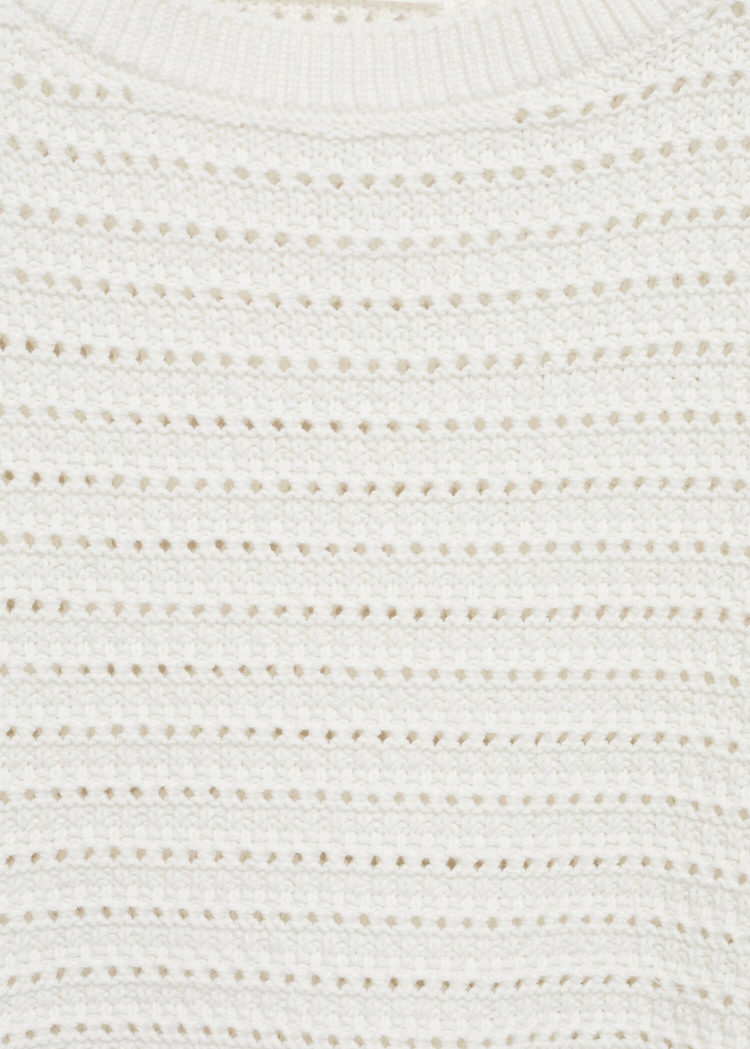Strickpullover mit Lochmusterdetails - Detail des Artikels 8