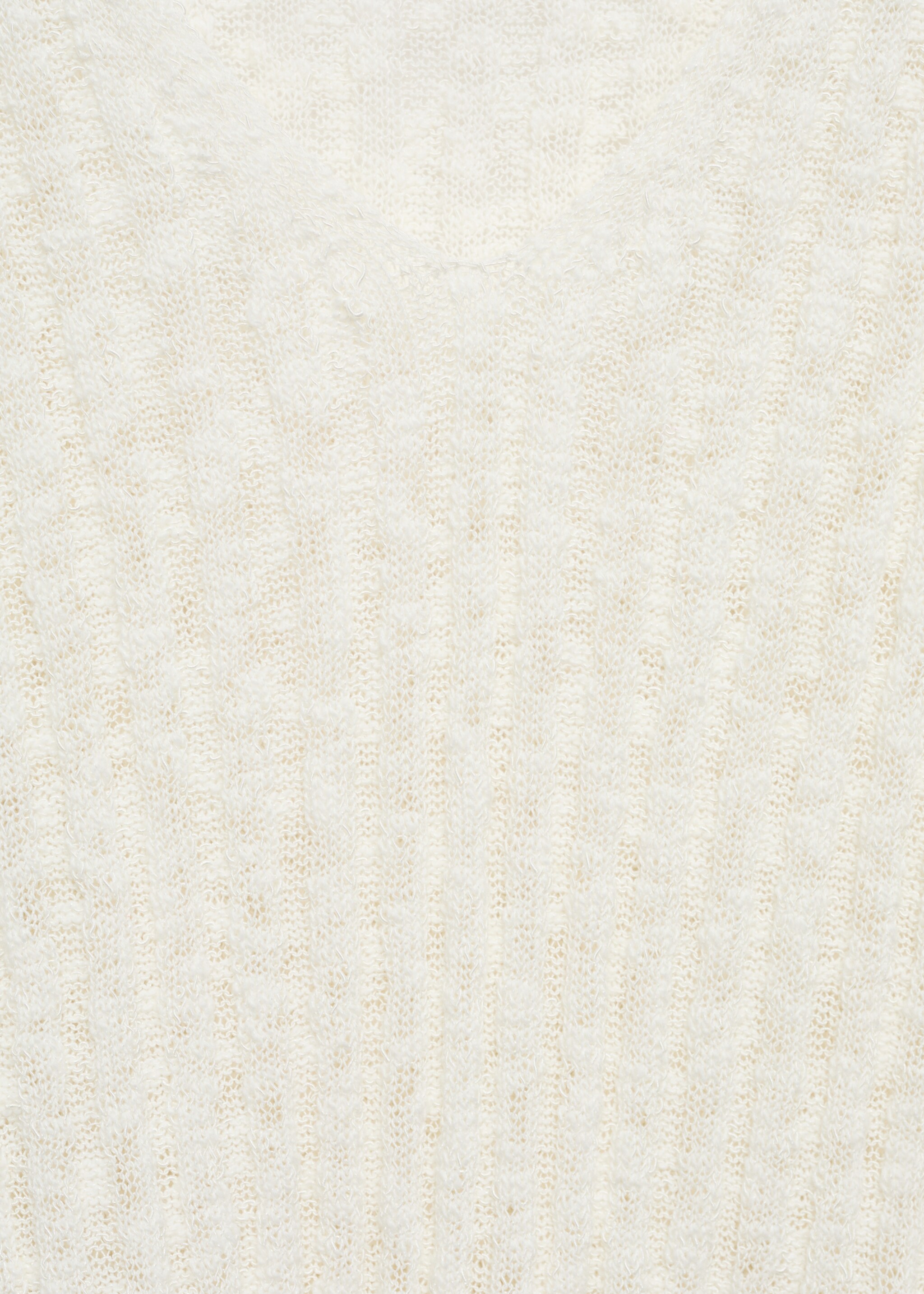 Jersey punto fino manga larga - Detalle del artículo 8, Blanco roto. Ref: 77040343-00.