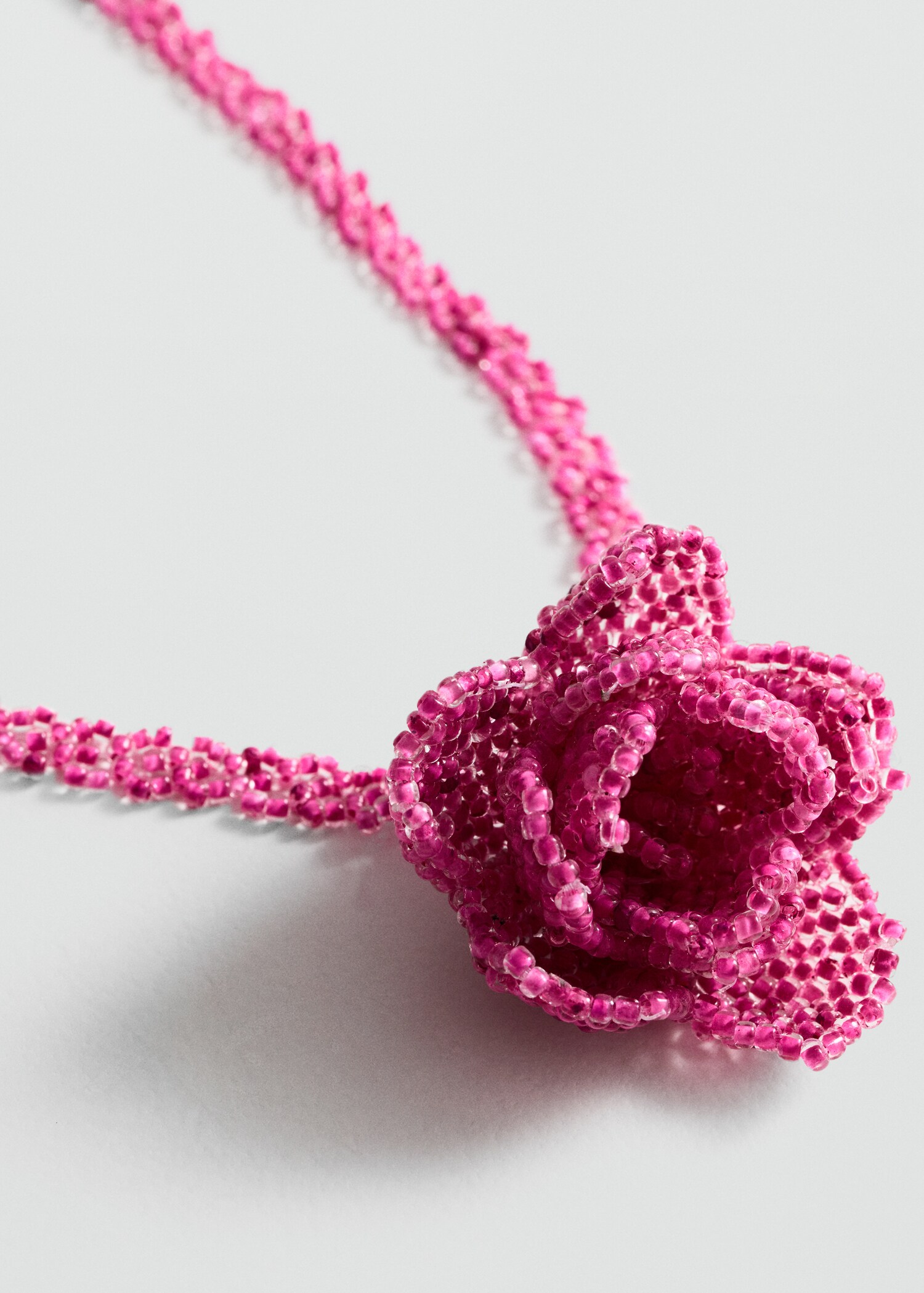 Blumen-Perlenkette - Mittlere Ansicht