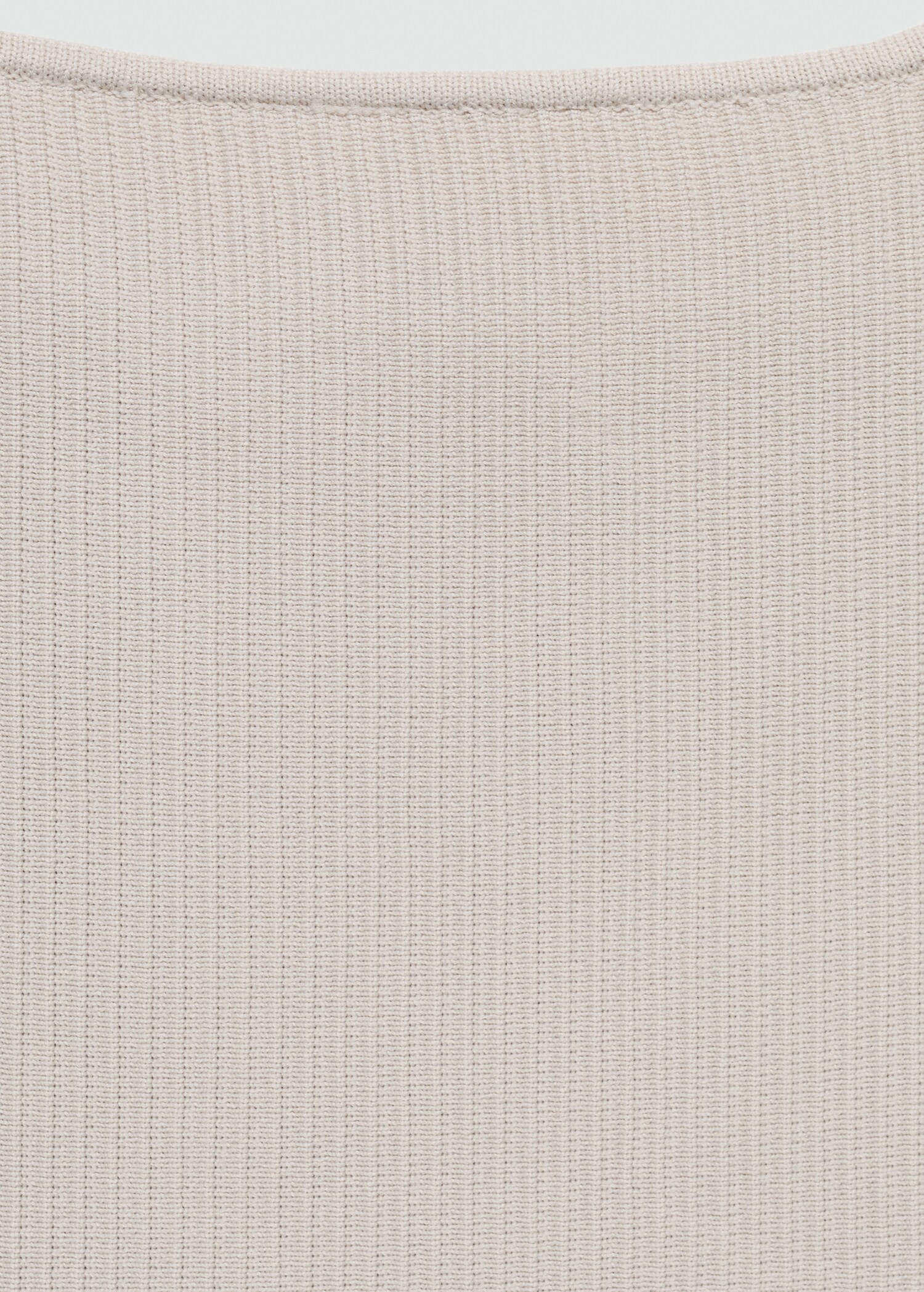 Ribbed knit top - Details of the article 8