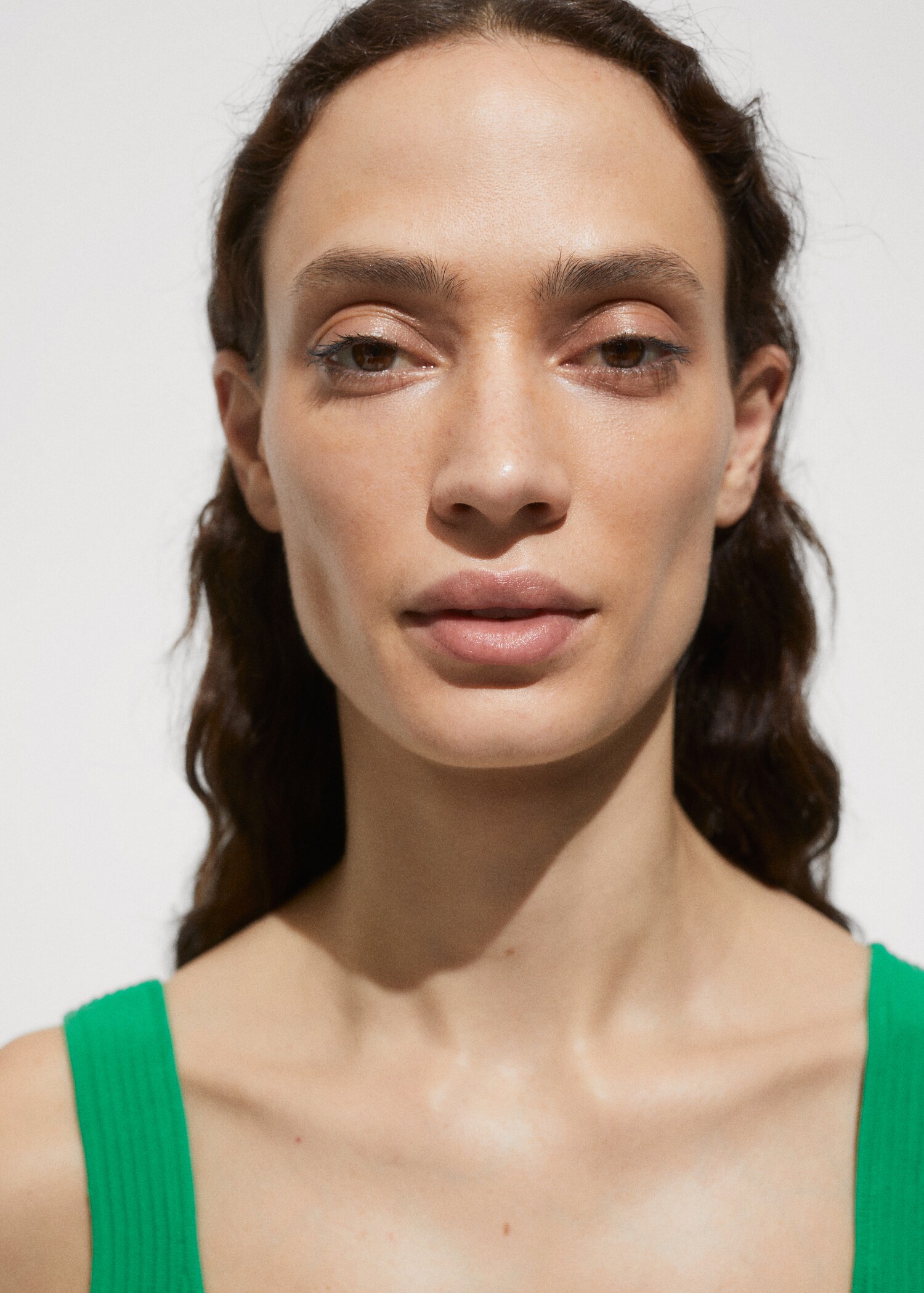 Ribbed knit top - Details of the article 1