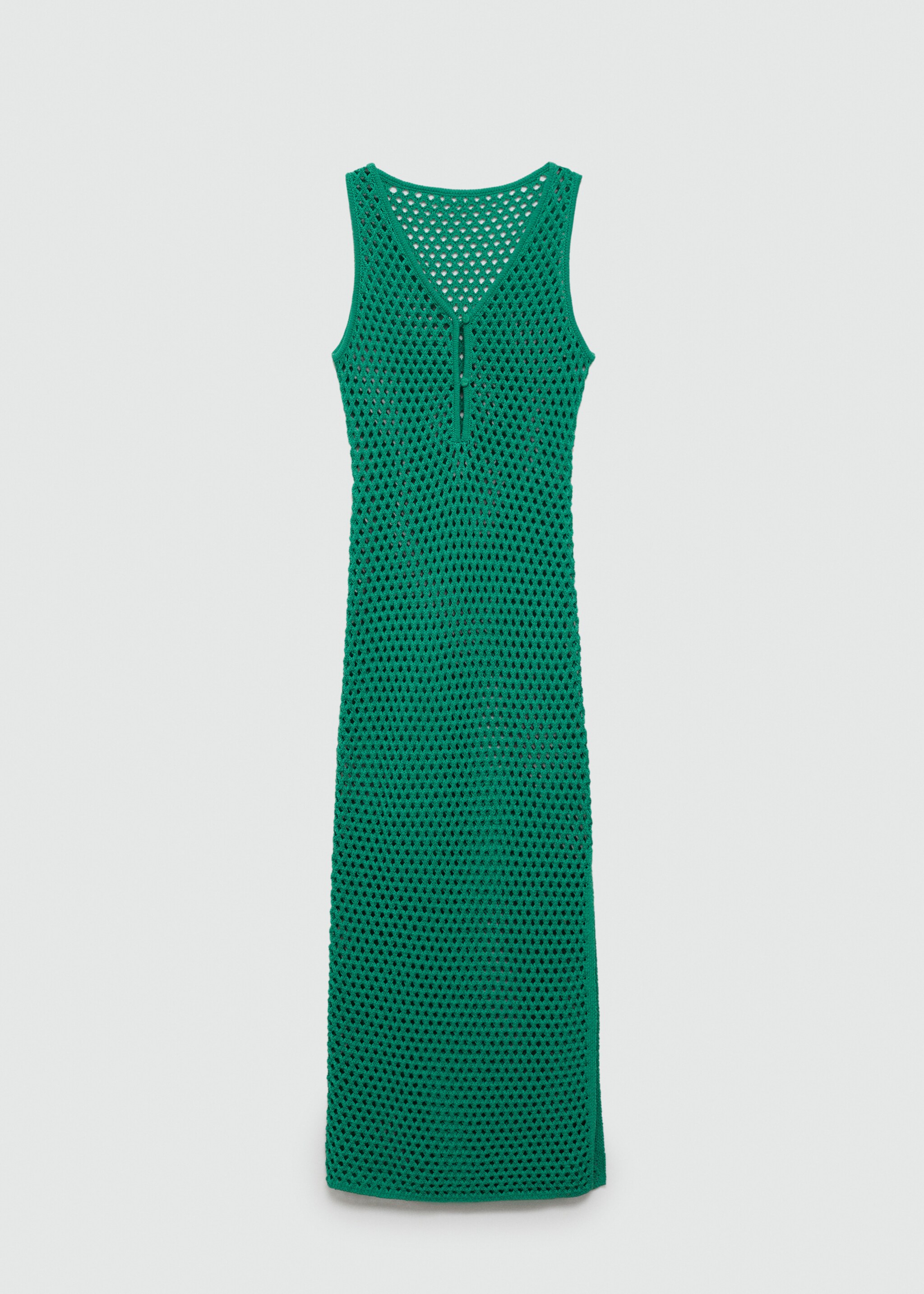 Button crochet dress - Article without model